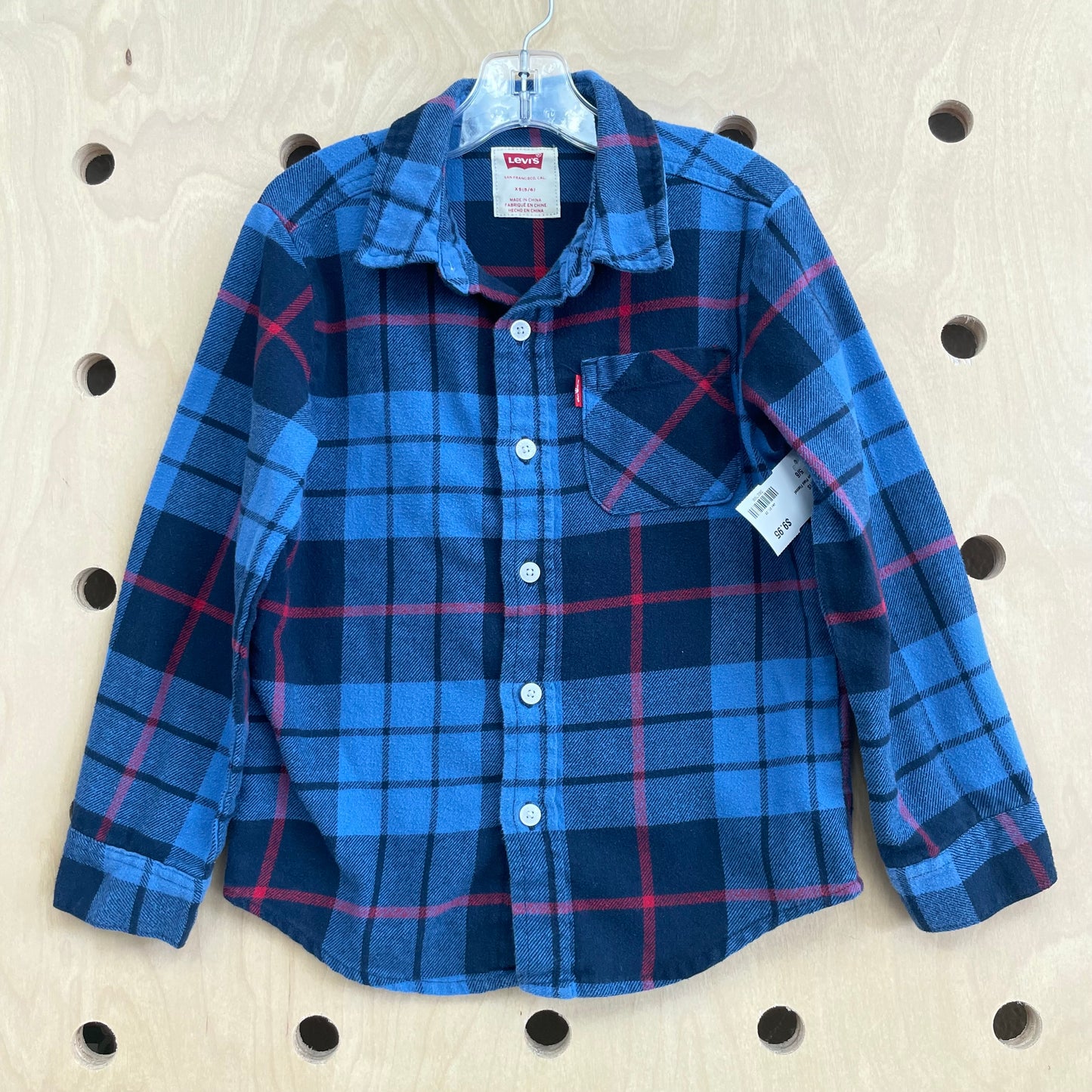 Blue Plaid Flannel