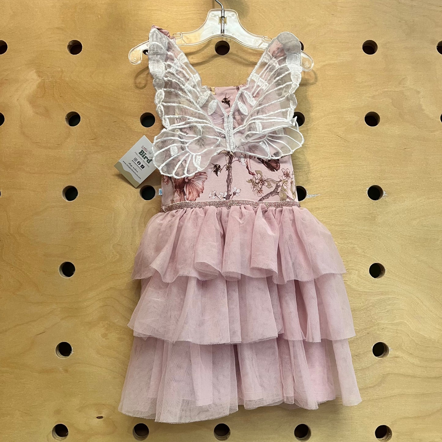 Pink Bamboo Flower Fairies Dress