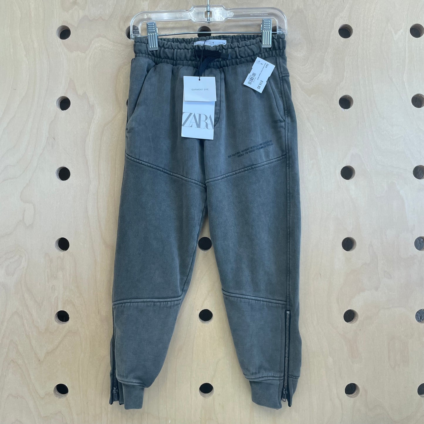 Green Garmet Dyed Joggers NEW!