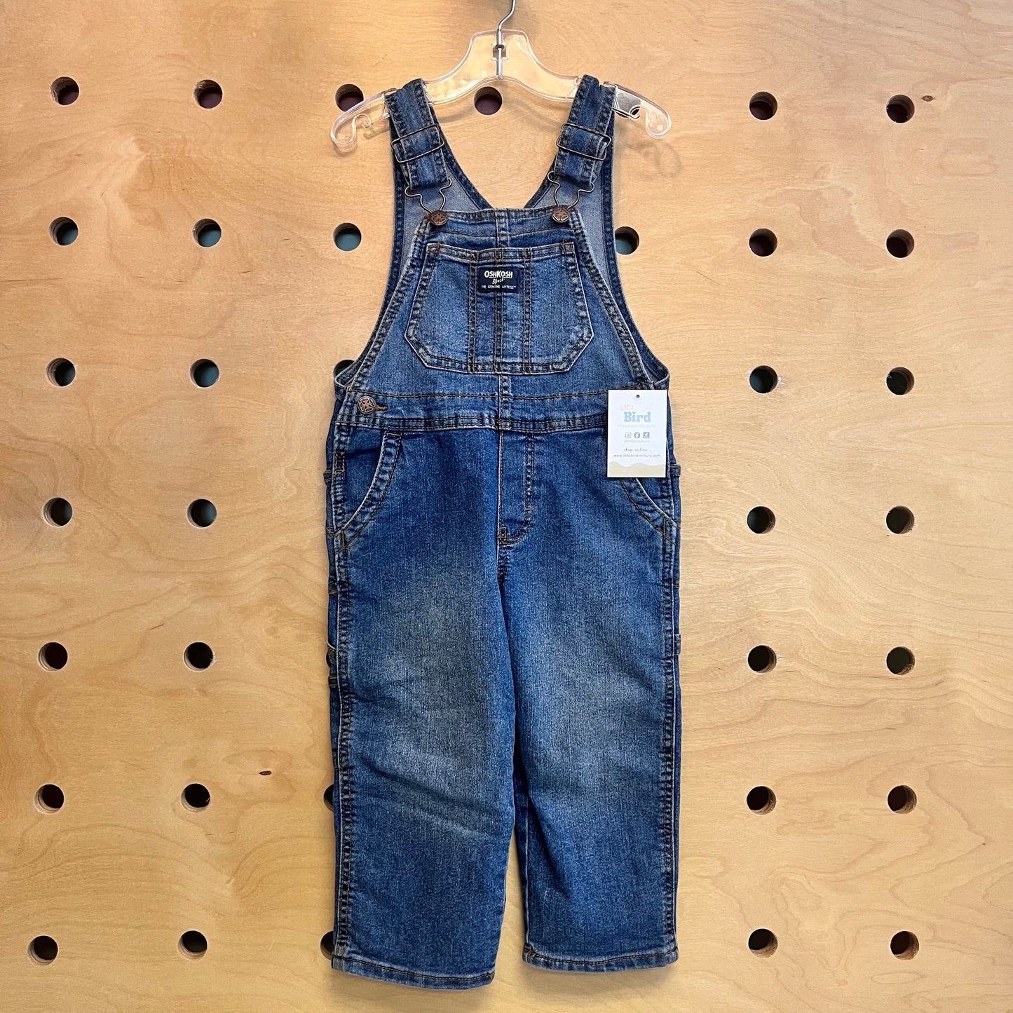 Denim Overalls