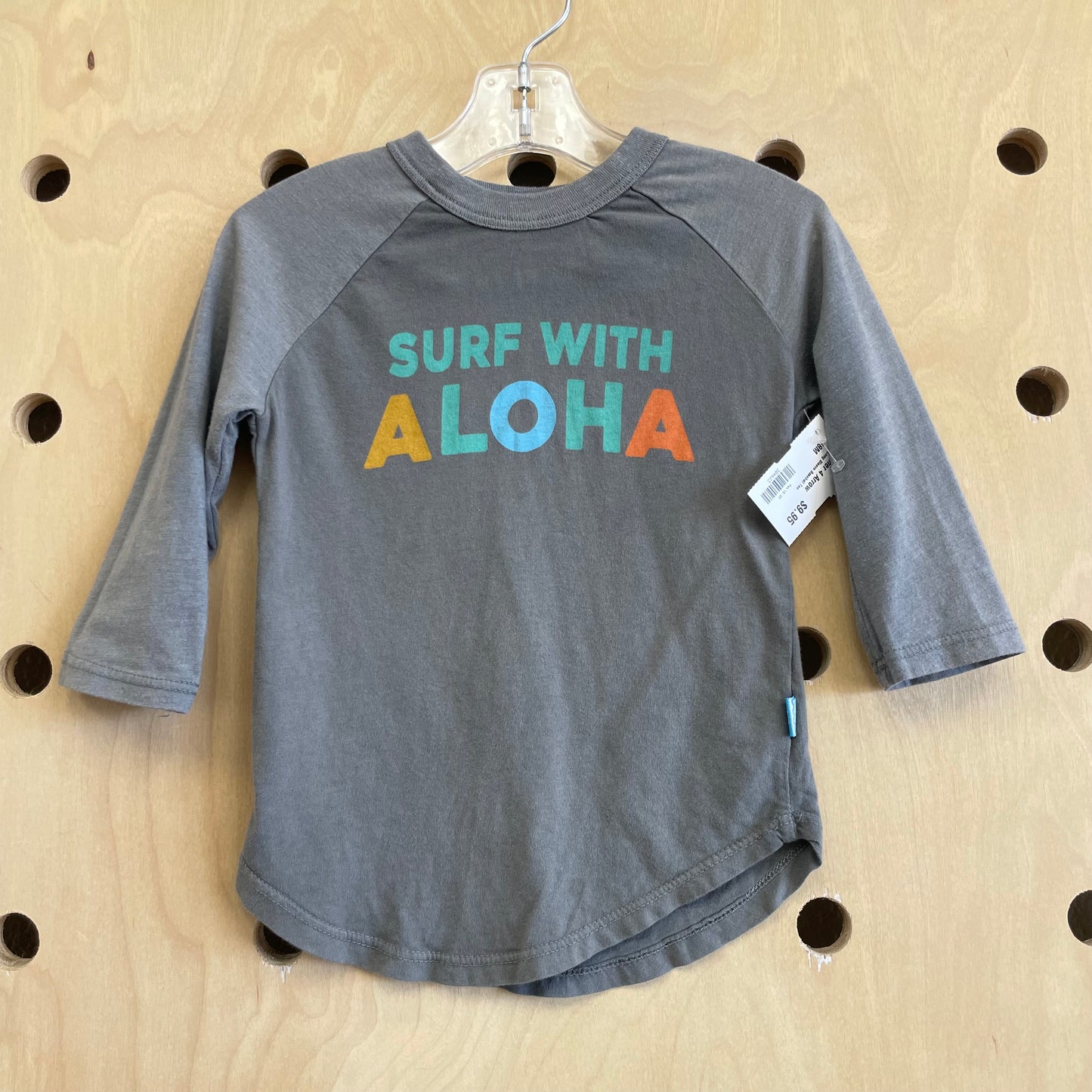 Grey Surf with Aloha LS Tee