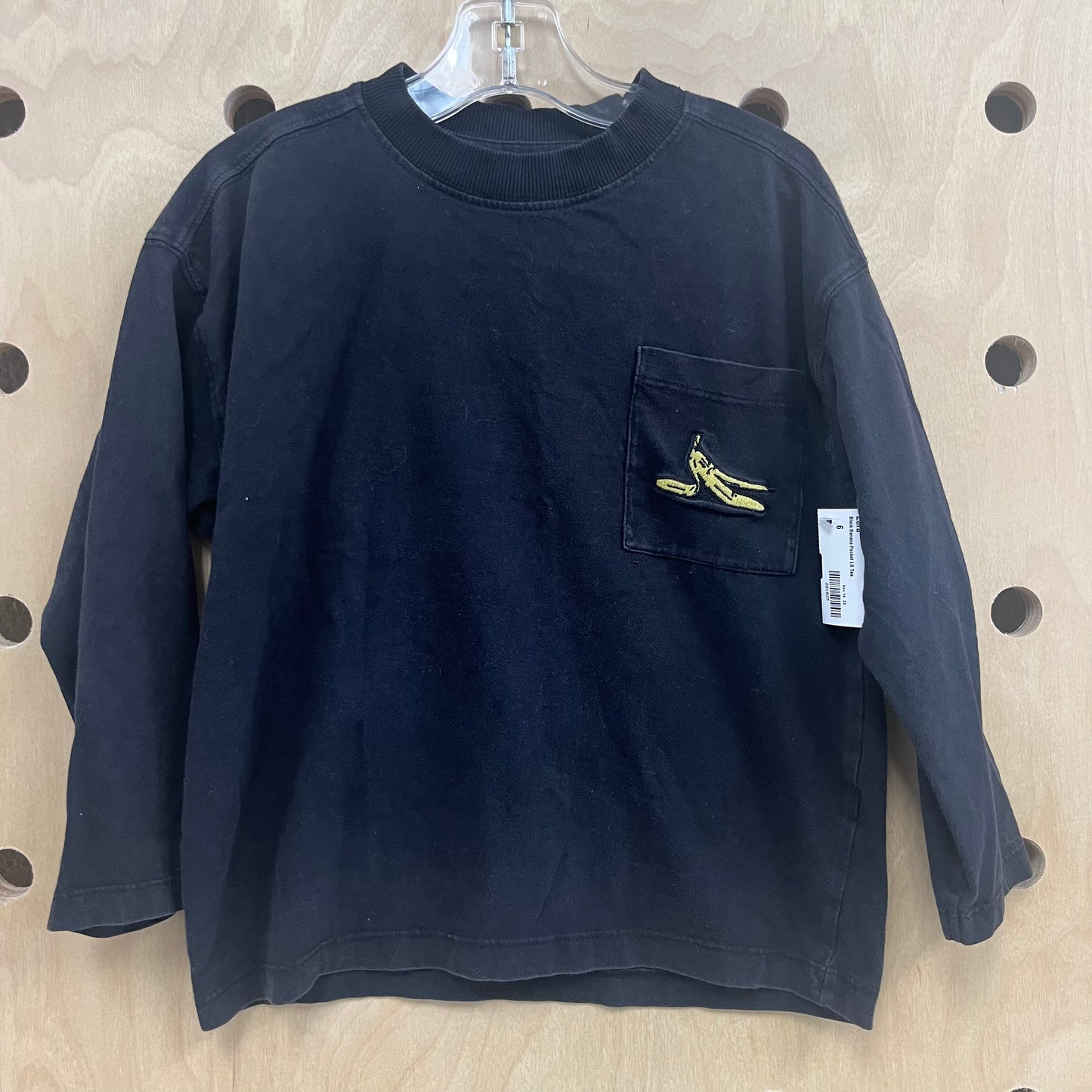 Black Banana Pocket LS Tee