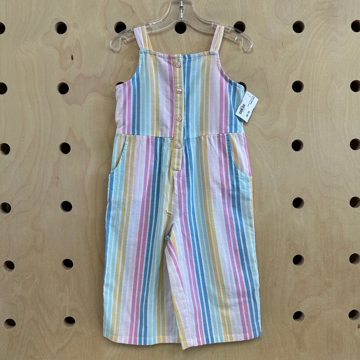 Colorful Striped Jumpsuit