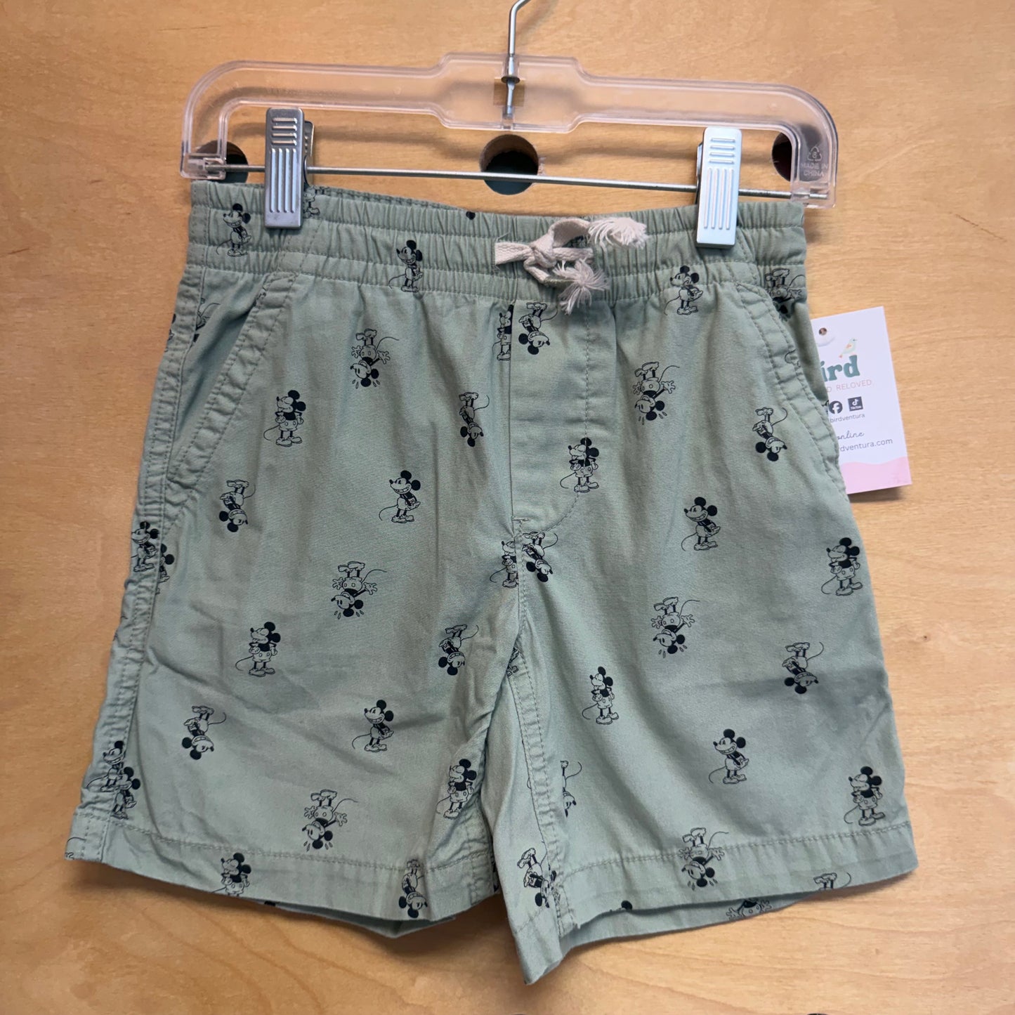 Green Mickey Shorts
