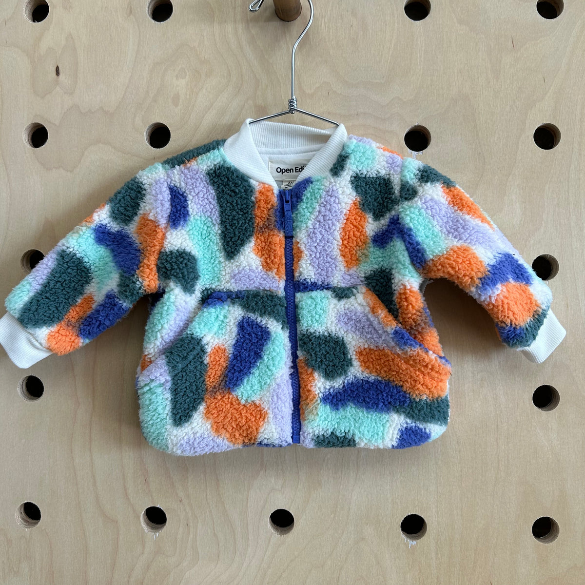 Colorful Sherpa Jacket