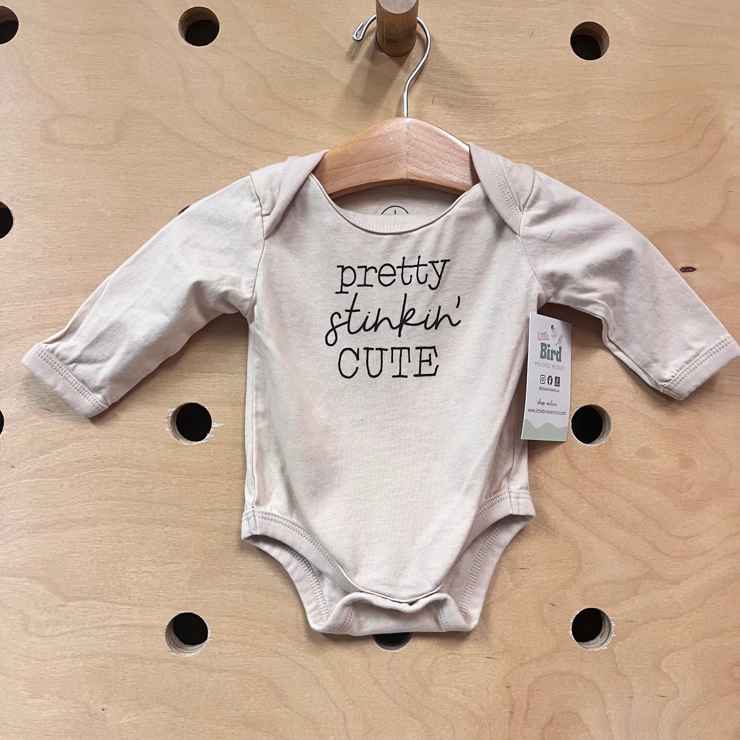 Organic Pretty Stinkin' Cute Bodysuit