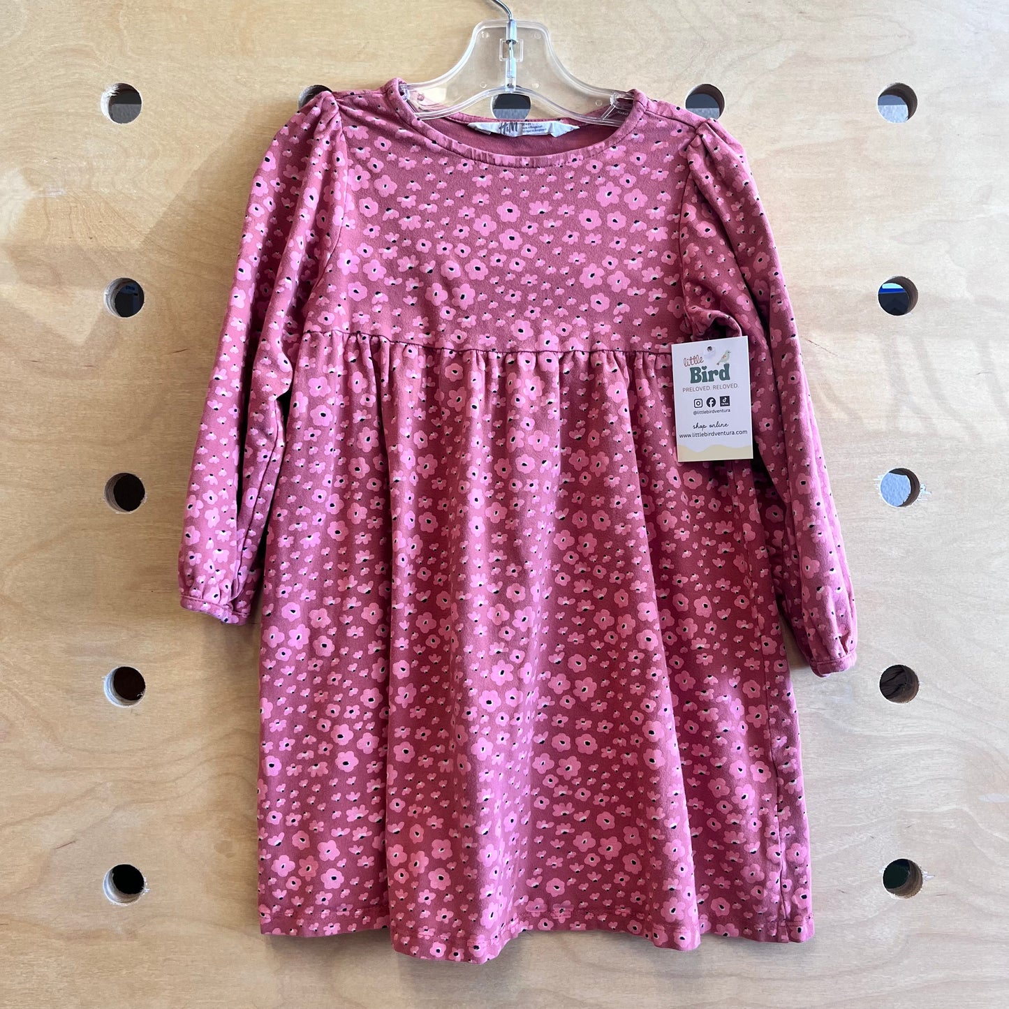 Terractota/Pink Floral Dress