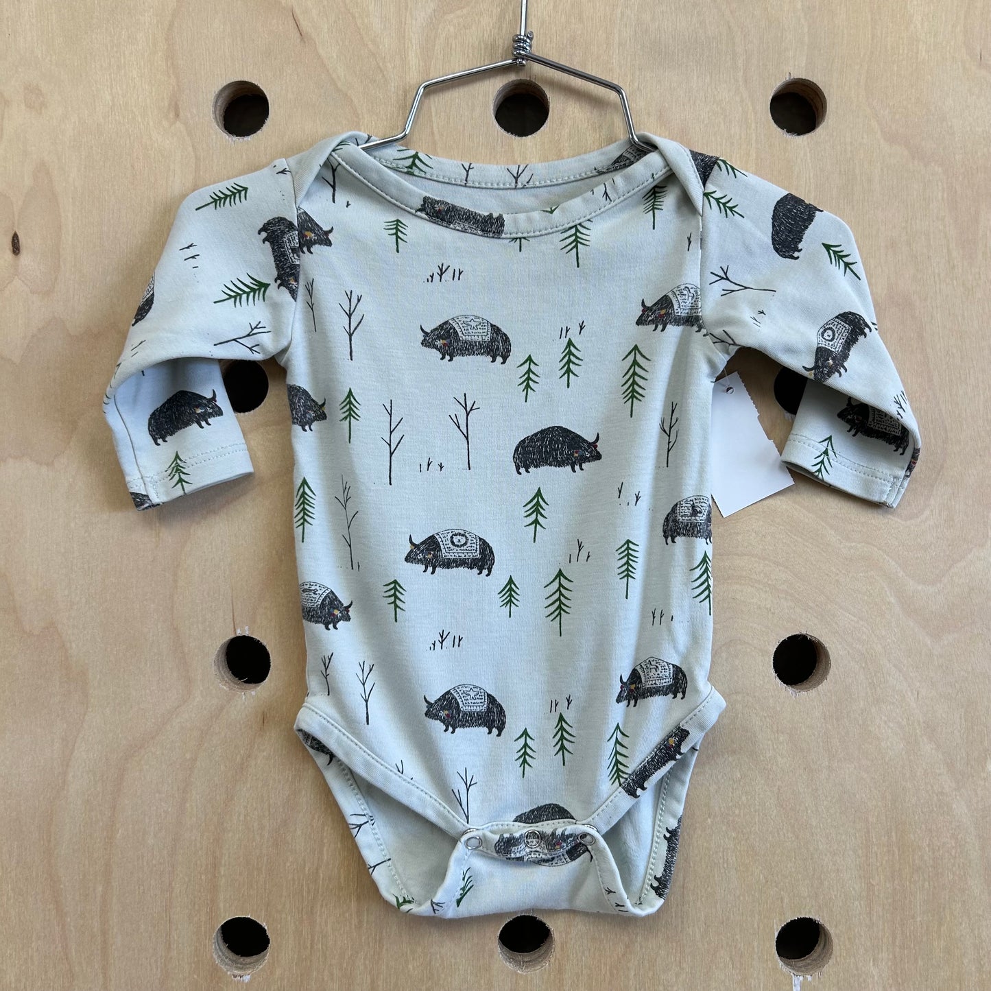 Green Animals Bodysuit