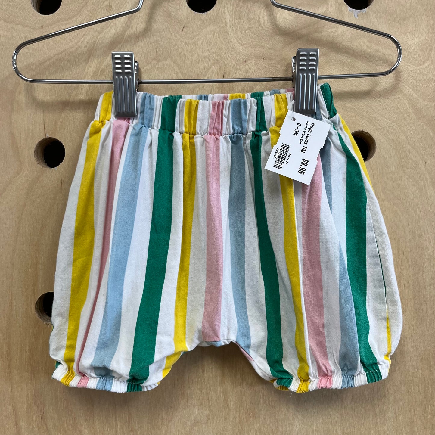 Colorful Striped Shorties