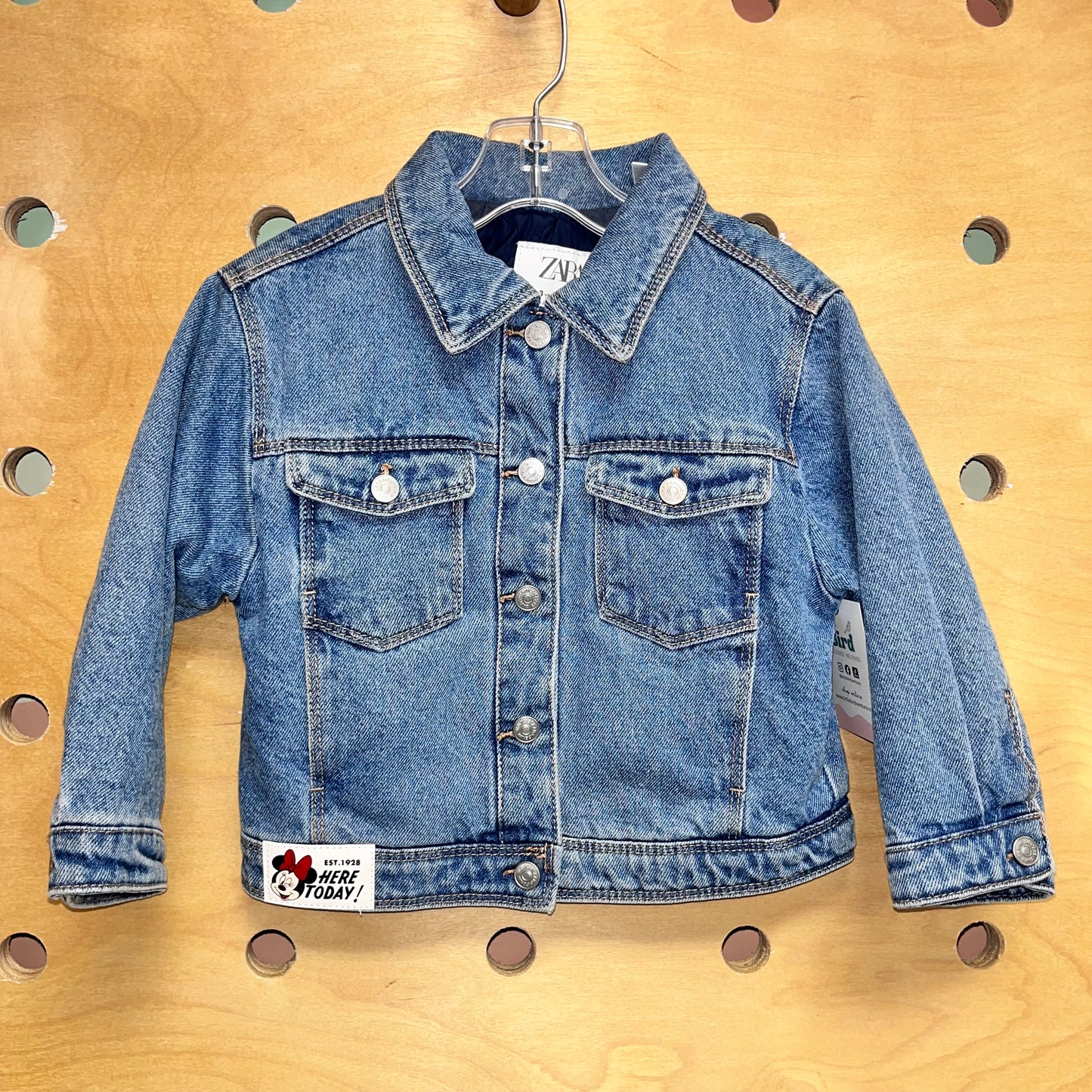 Lined Minnie Mouse Denim Jacket