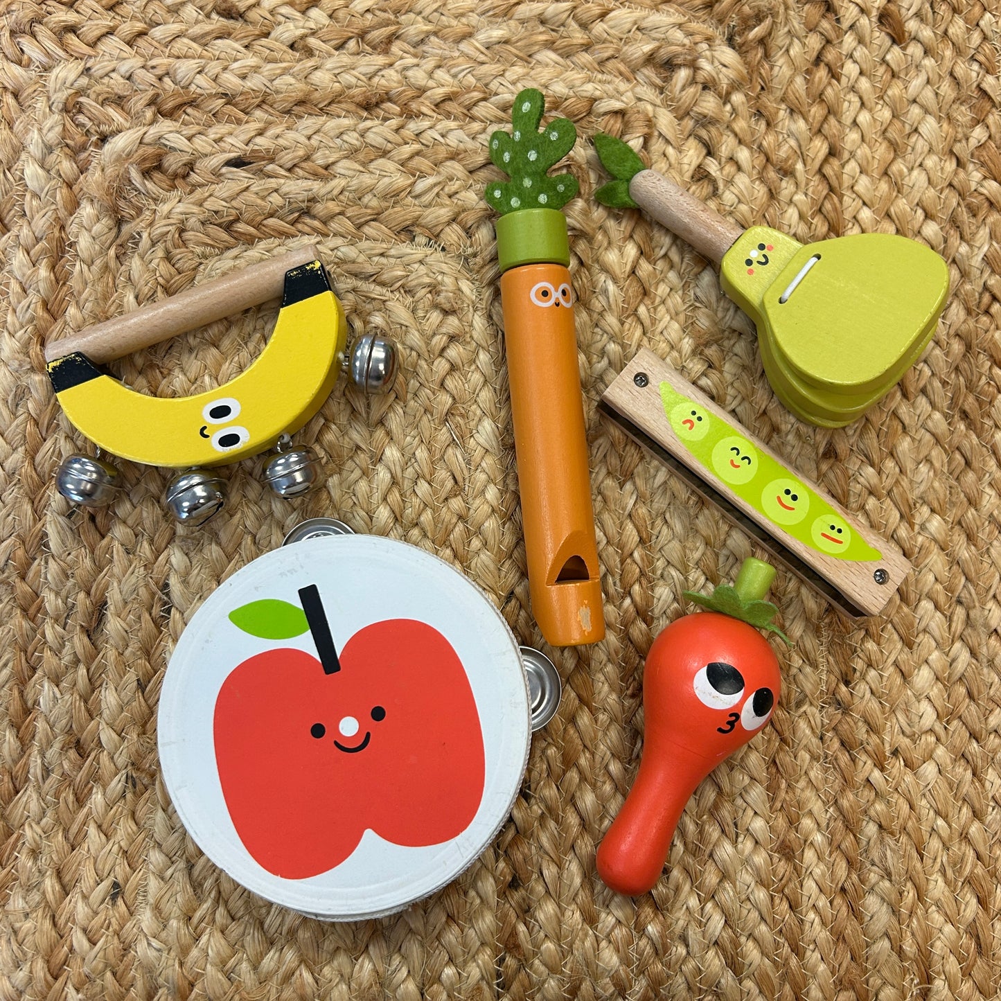 Fruit & Veggie Instrument Set