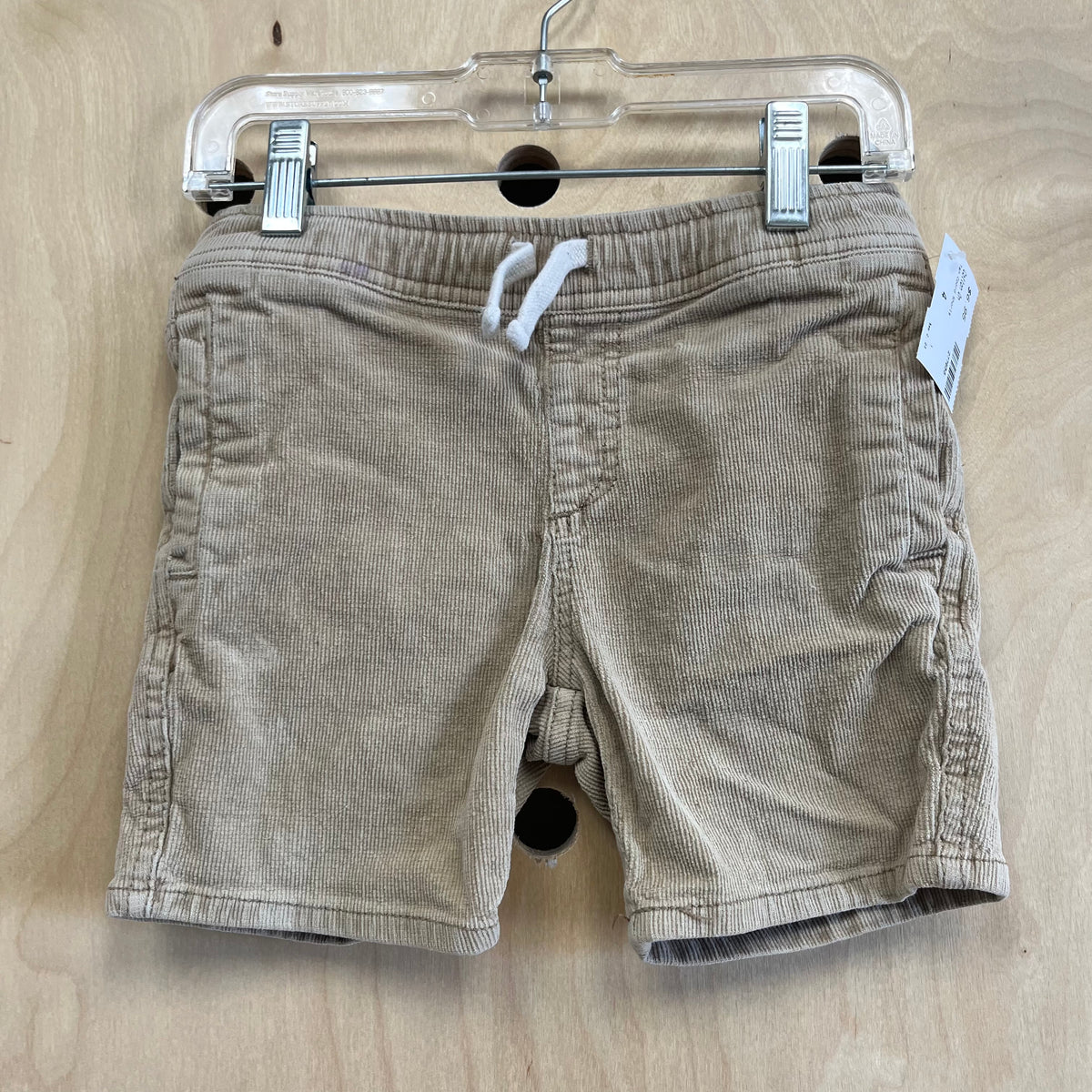 Tan Cord Shorts
