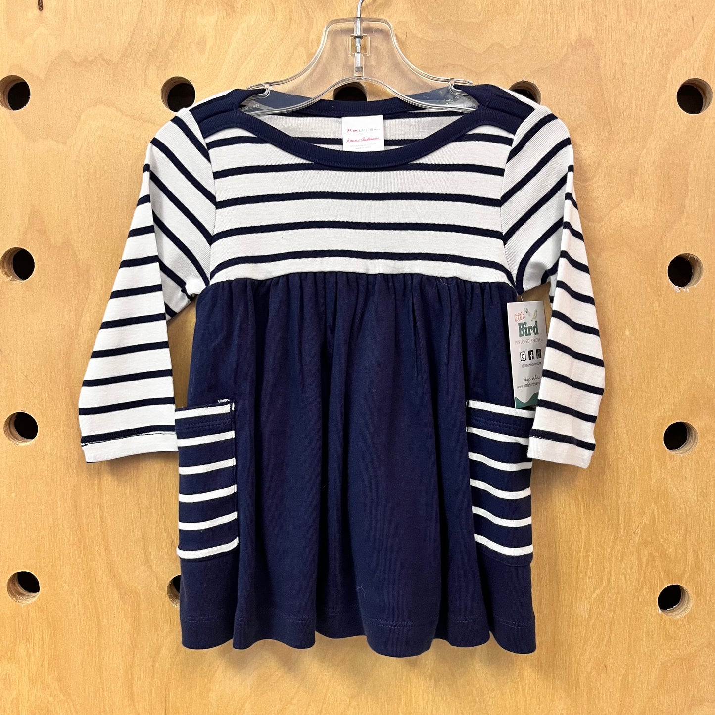 Navy + White Dress NEW!