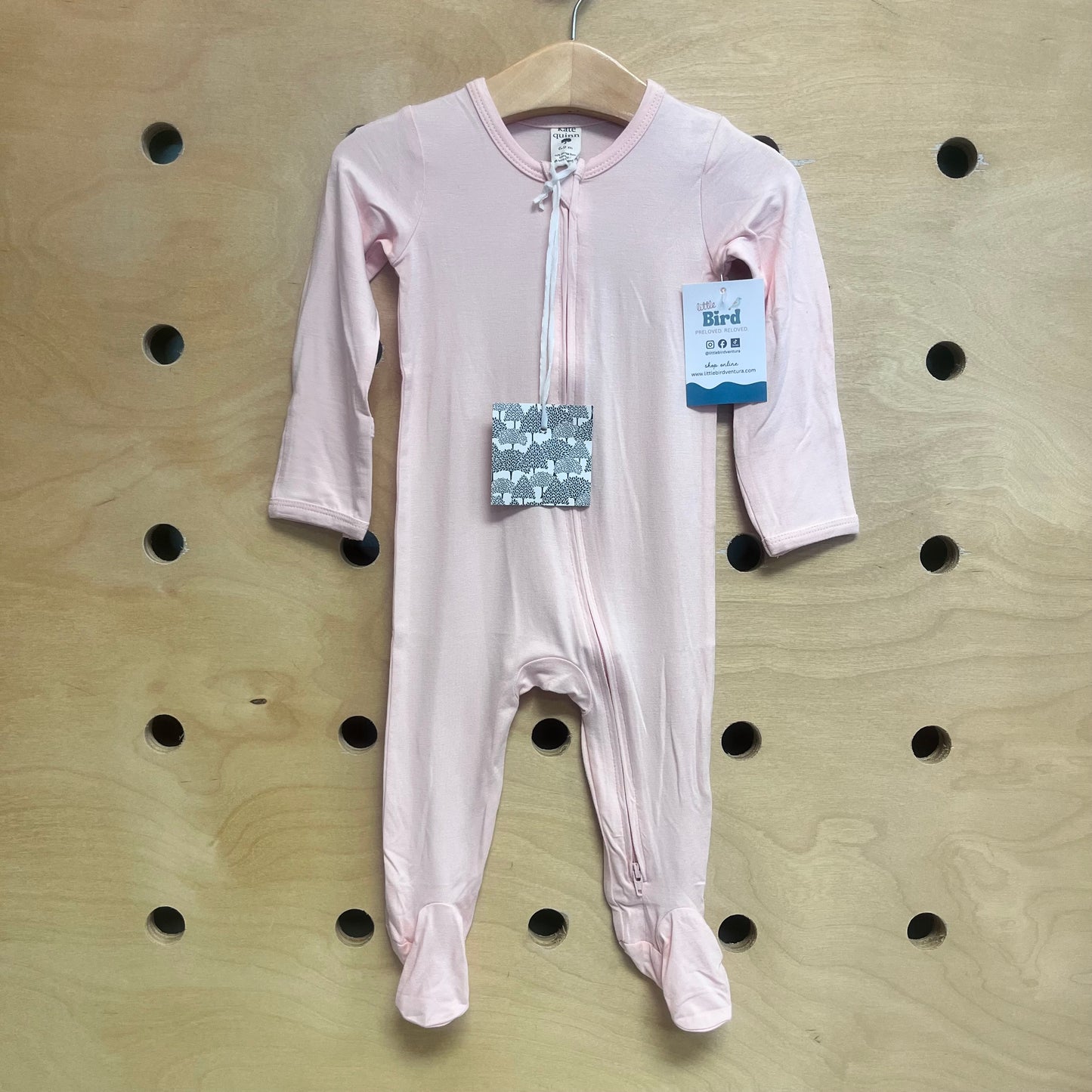 Pink Bamboo Footies NEW!