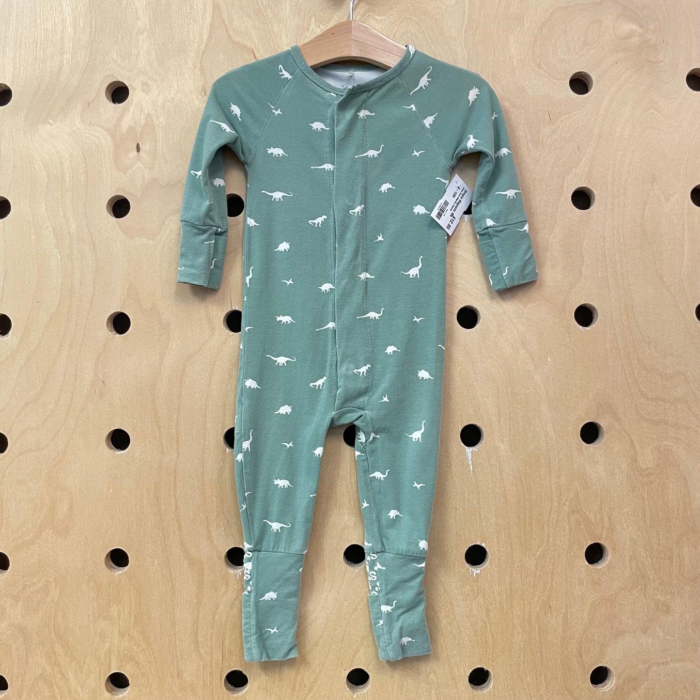 Green Dinos Magnetic Pajamas