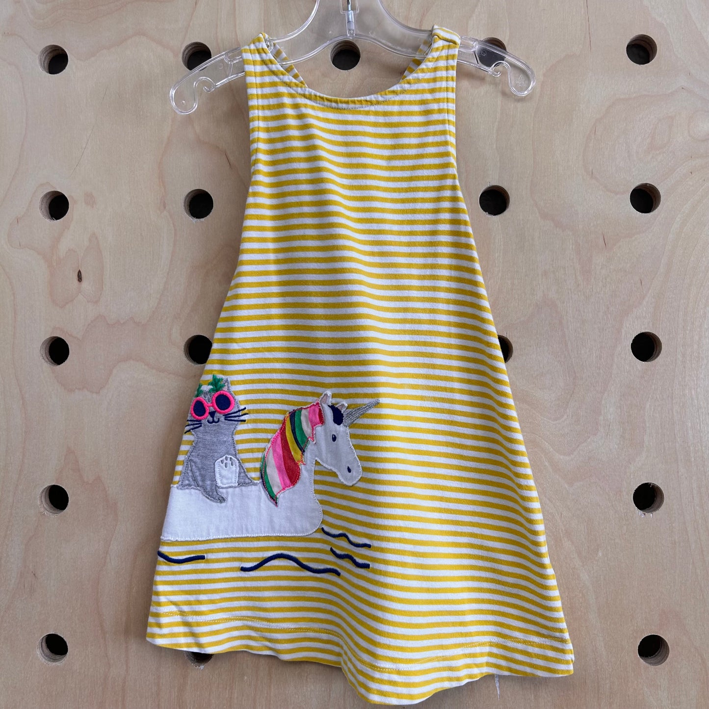 Yellow Kitty Unicorn Floatie Dress