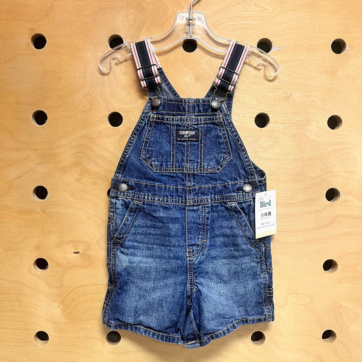 Denim Shortalls