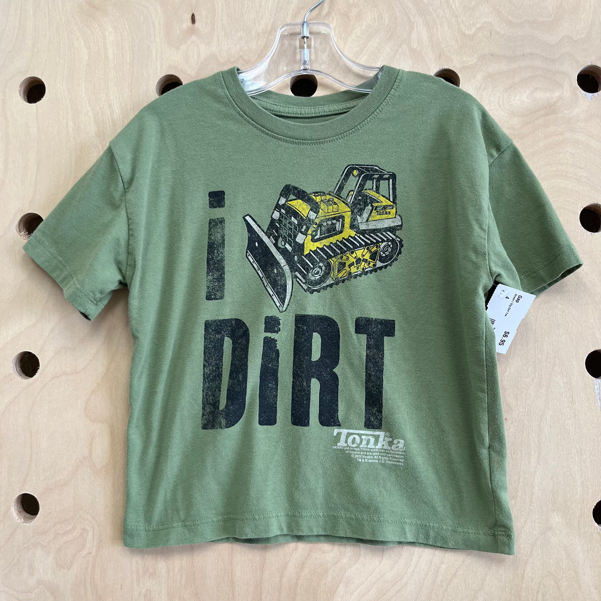 Green I Dig Dirt Tee