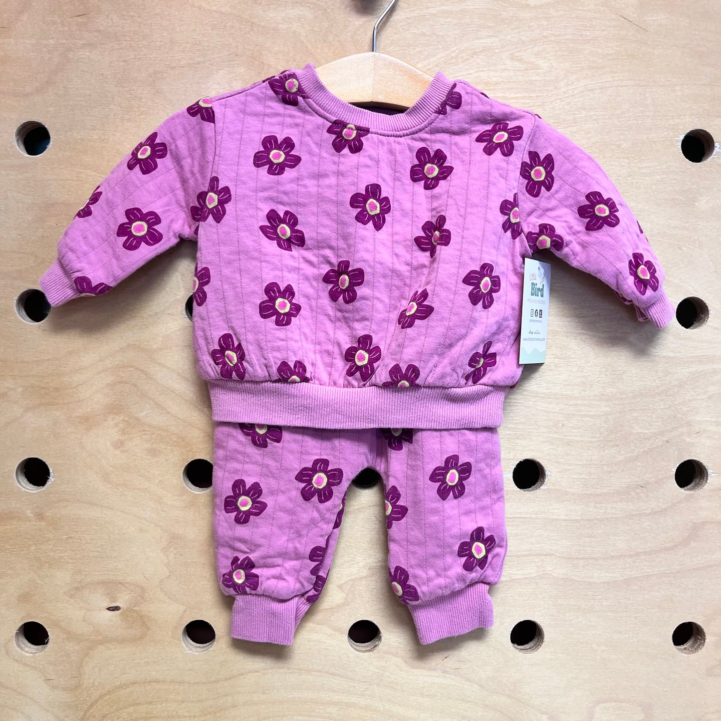 Pink/Purple Floral Outfit