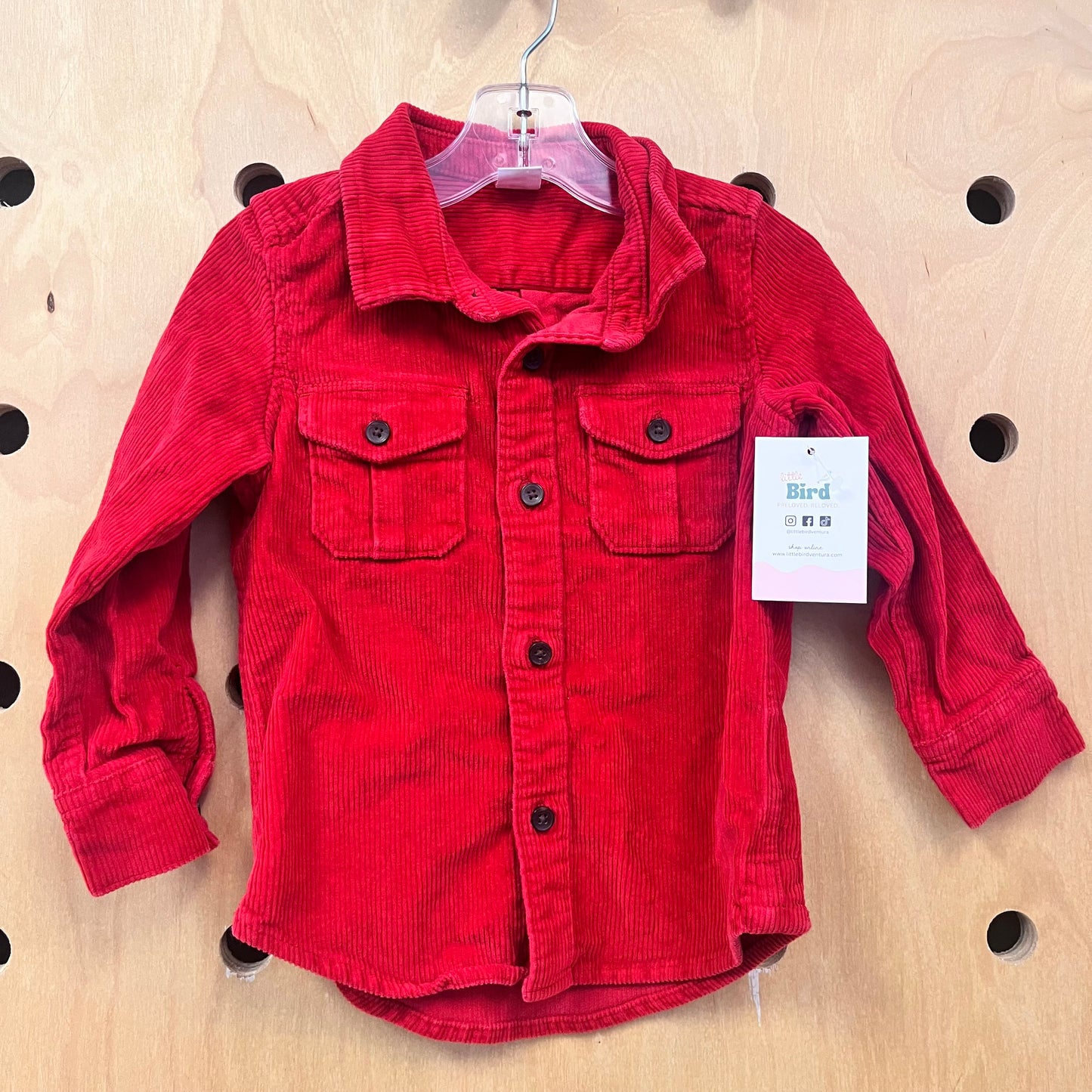 Red Cord Shacket