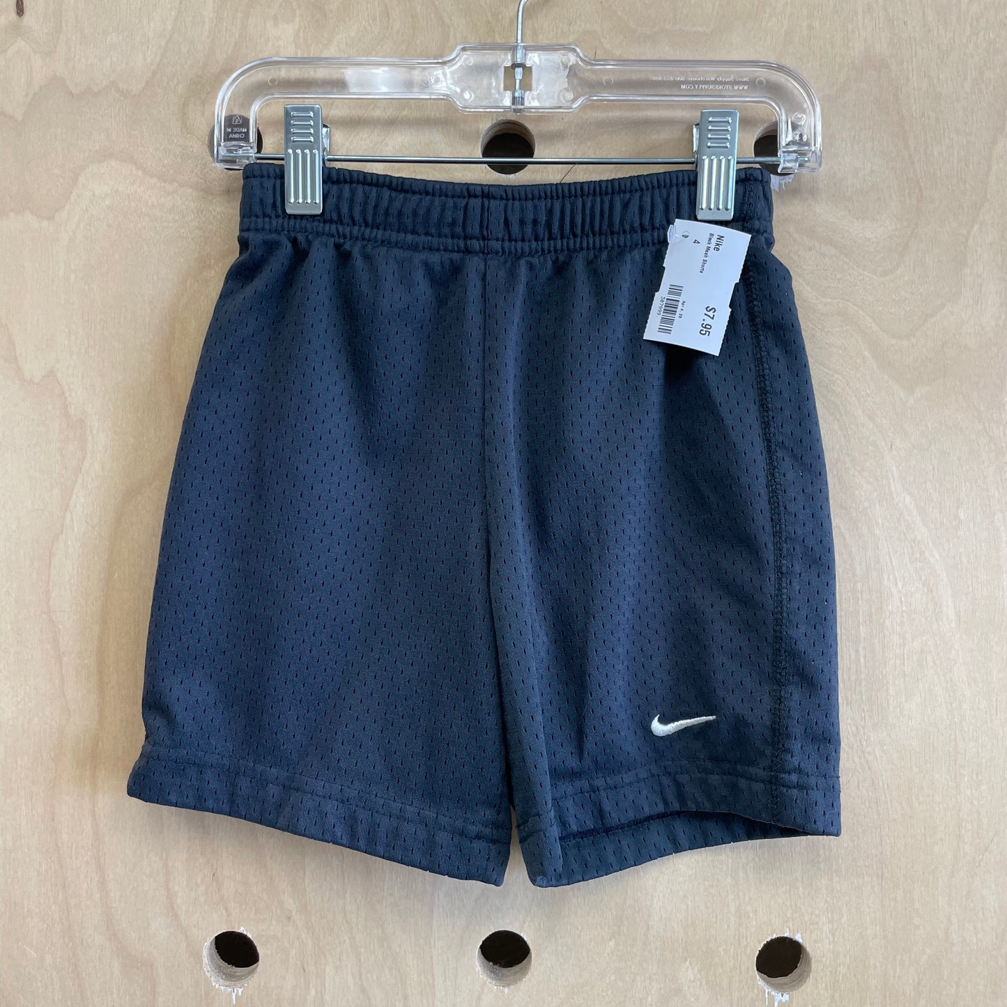 Black Mesh Shorts