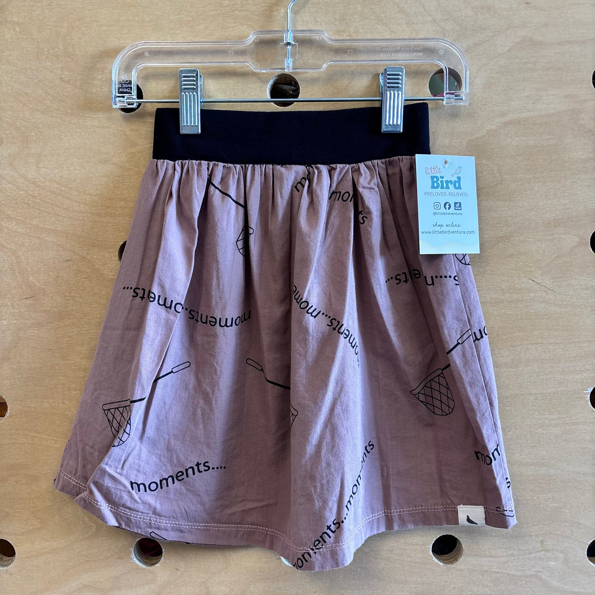Dusty Plum Catching Moments Skirt