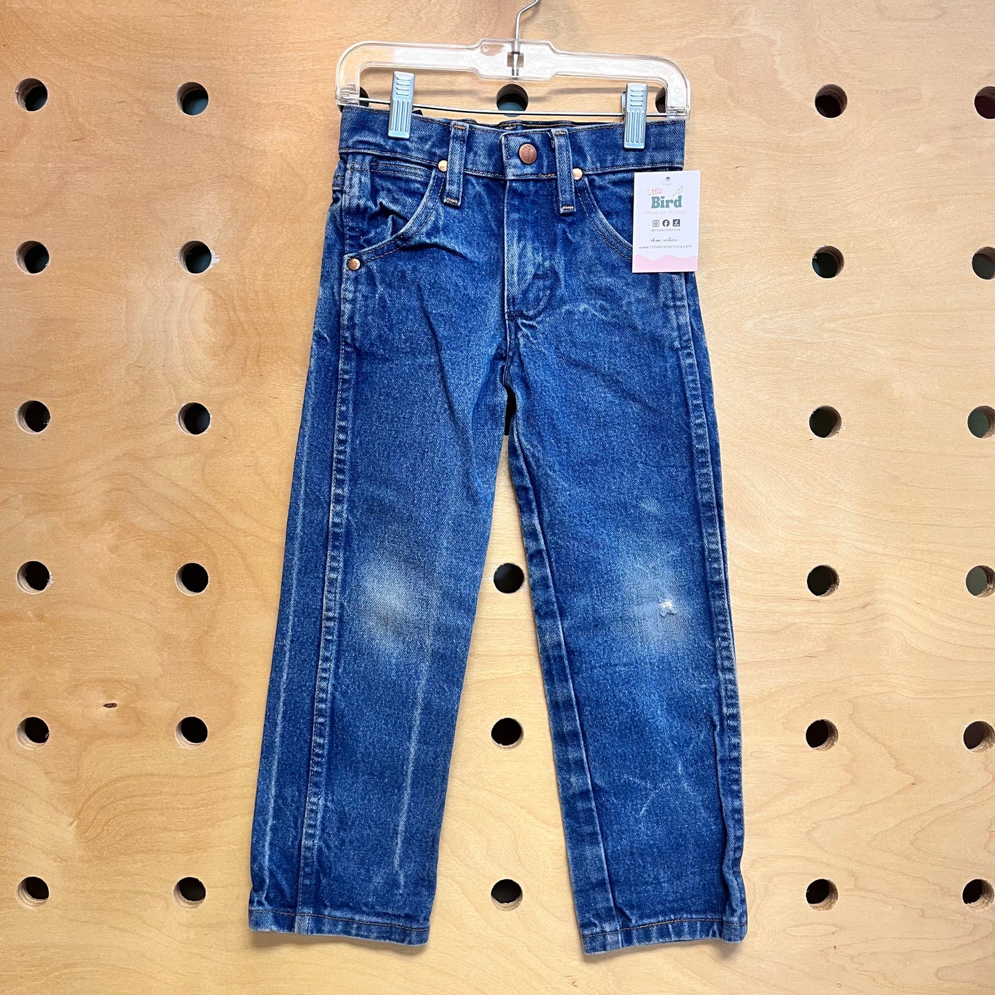Straight Leg Denim Pants