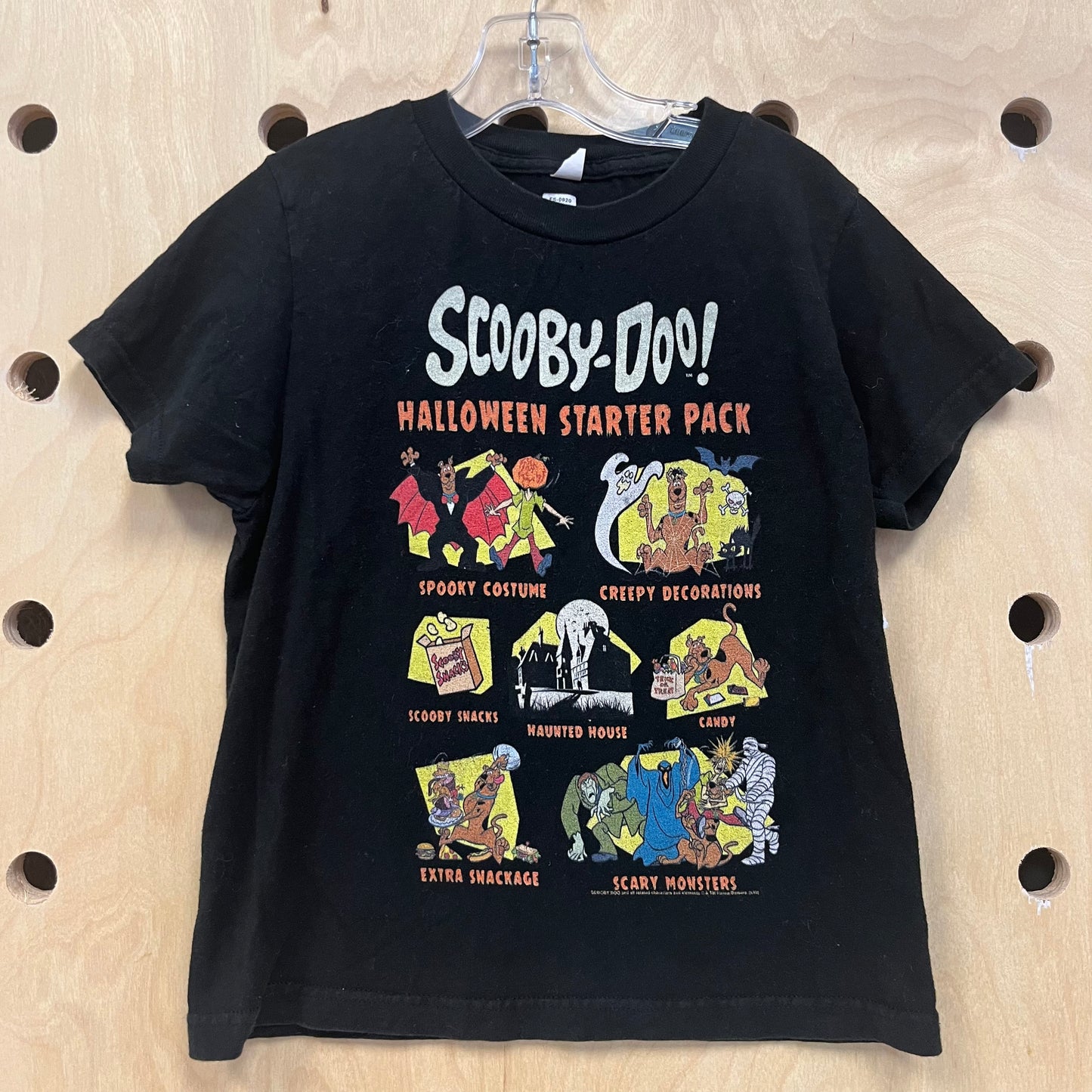 Black Scooby Halloween Tee