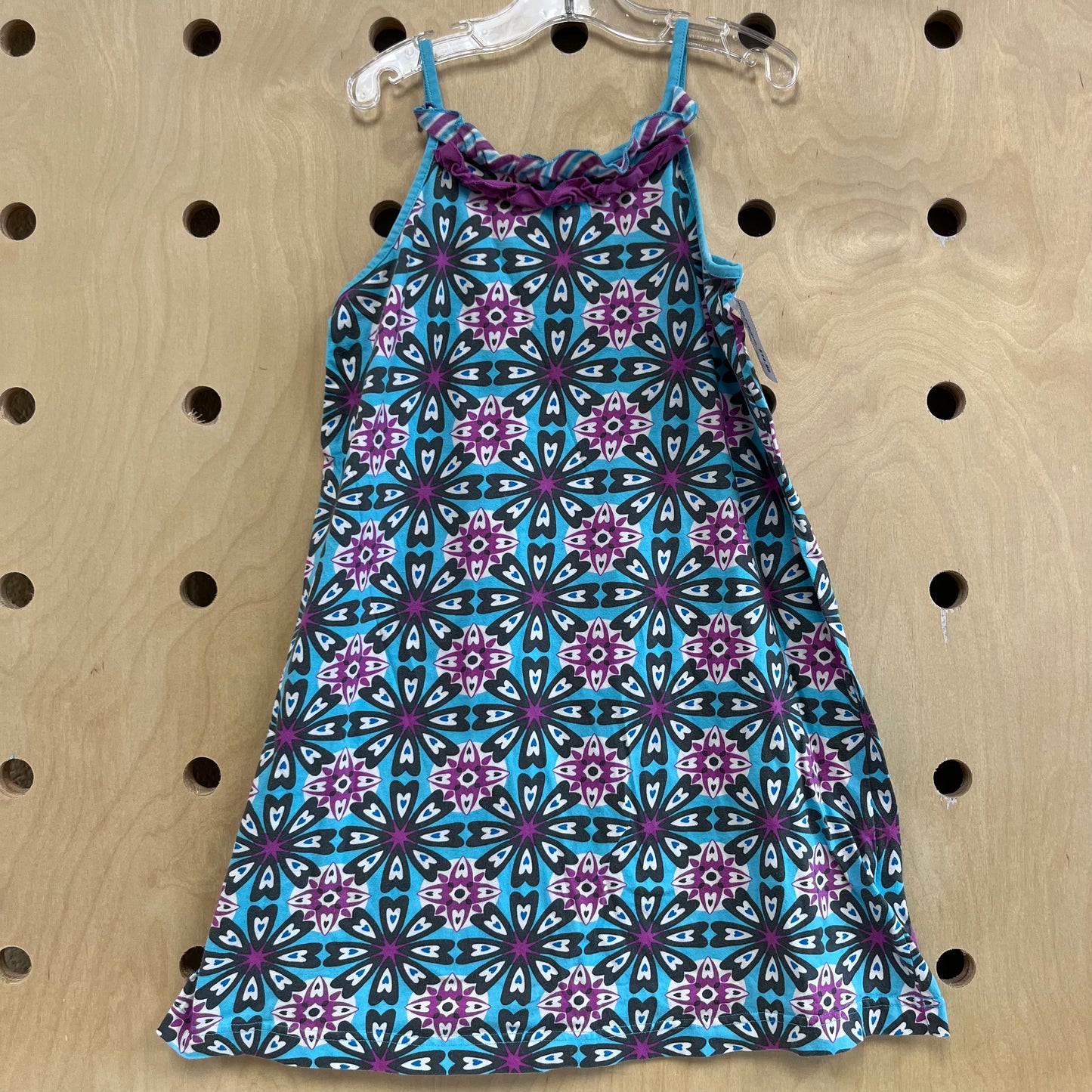 Blue Heart Floral Dress
