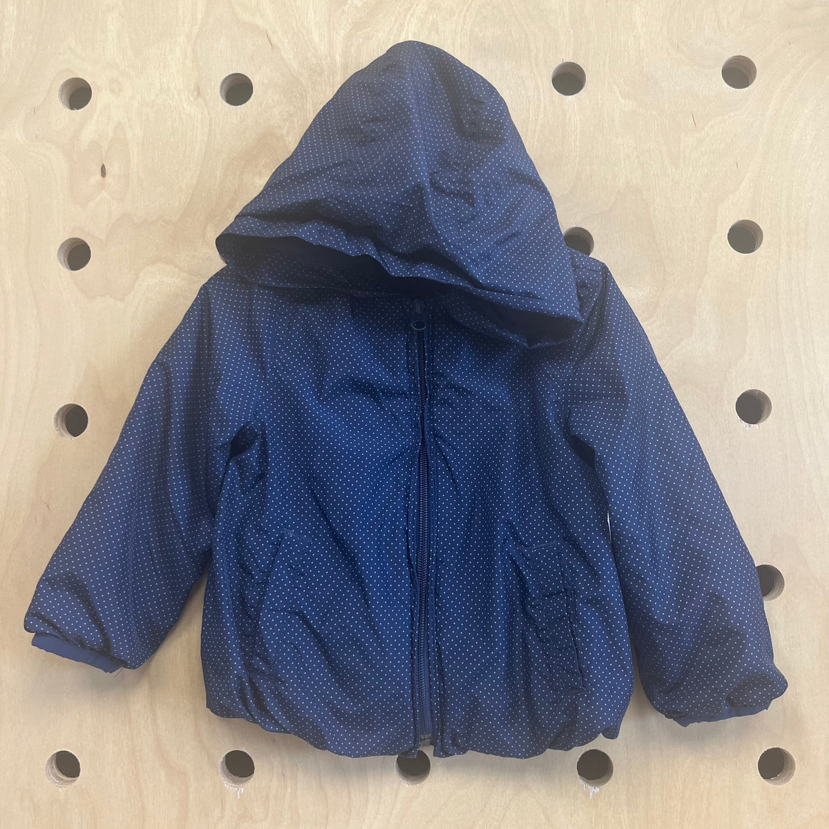 Blue Nylon Jacket