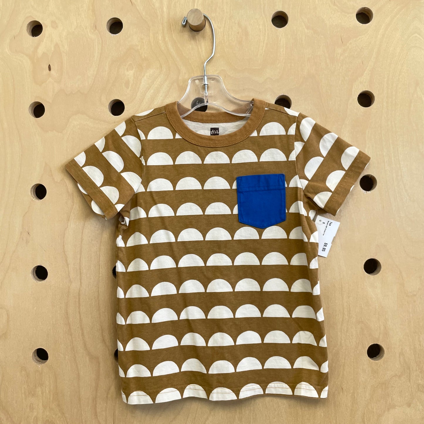 Brown Half Circles Tee