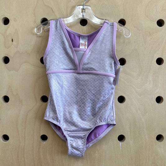 Lavender Shimmer Scales Swimsuit