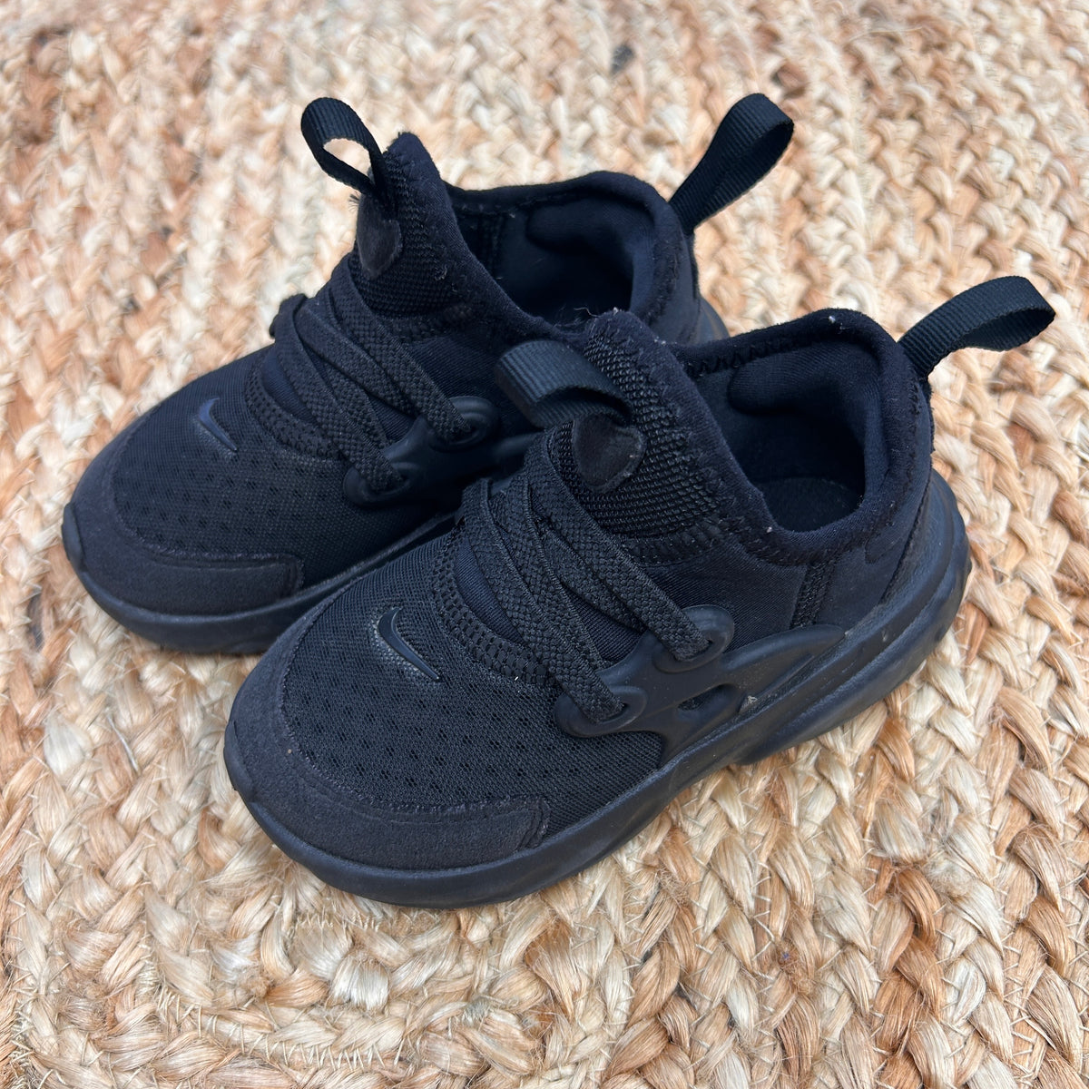 Black React Presto Sneakers
