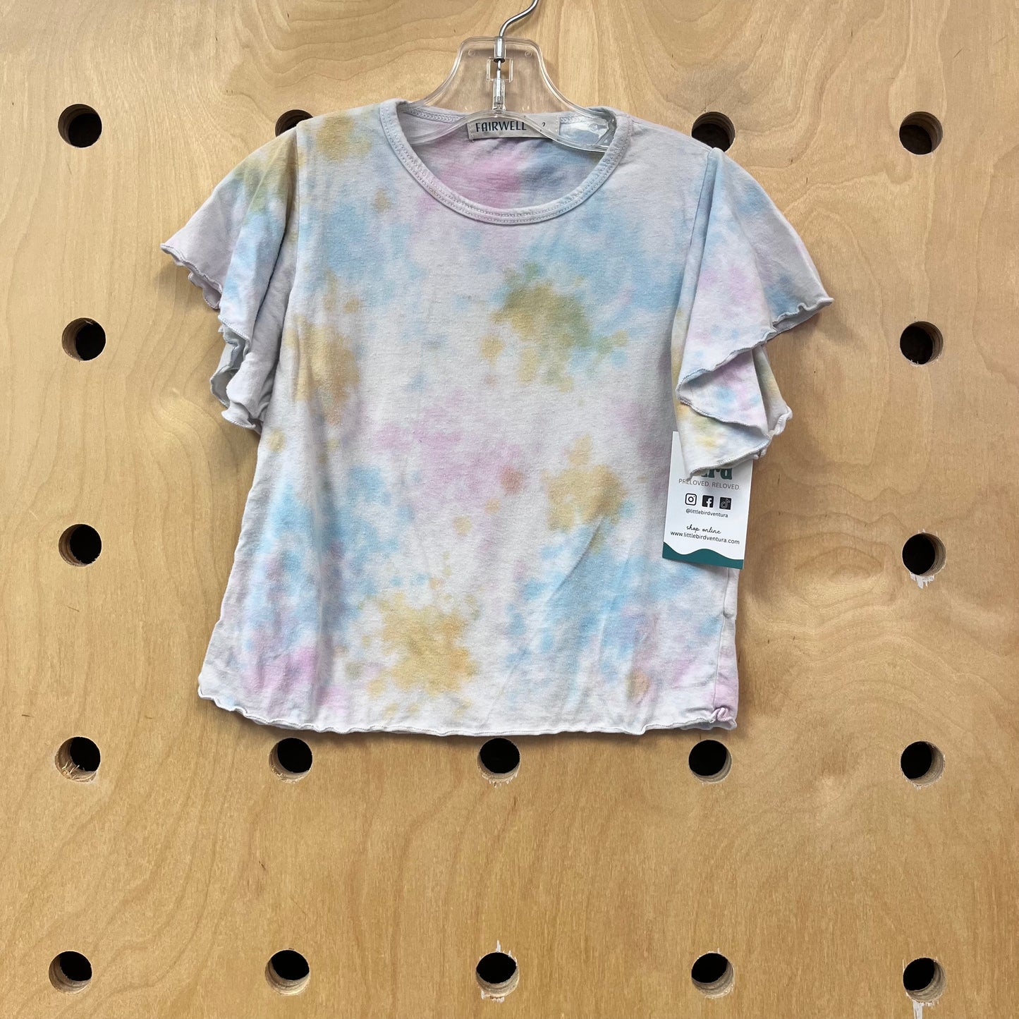Pastel Tie Dye Top