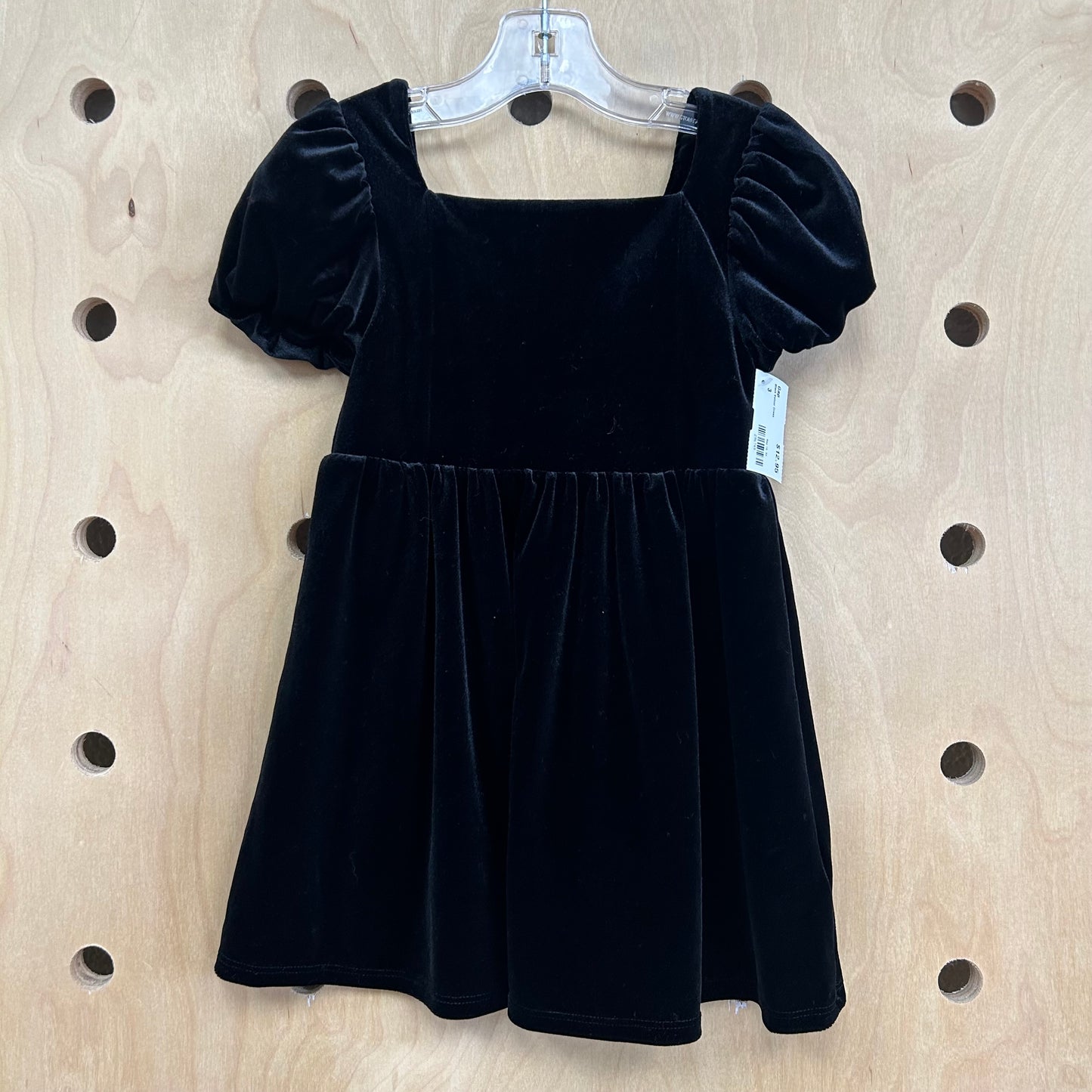 Black Velour Dress