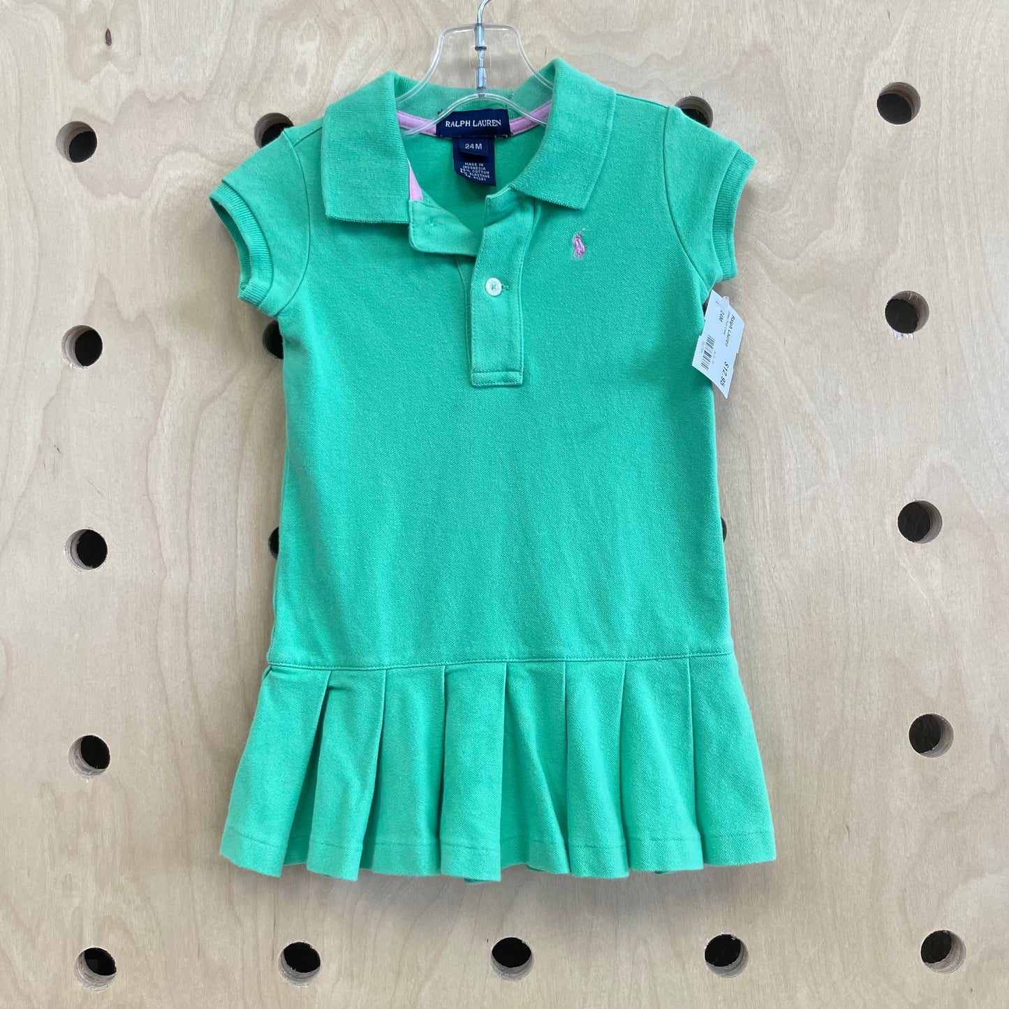 Green Polo Dress