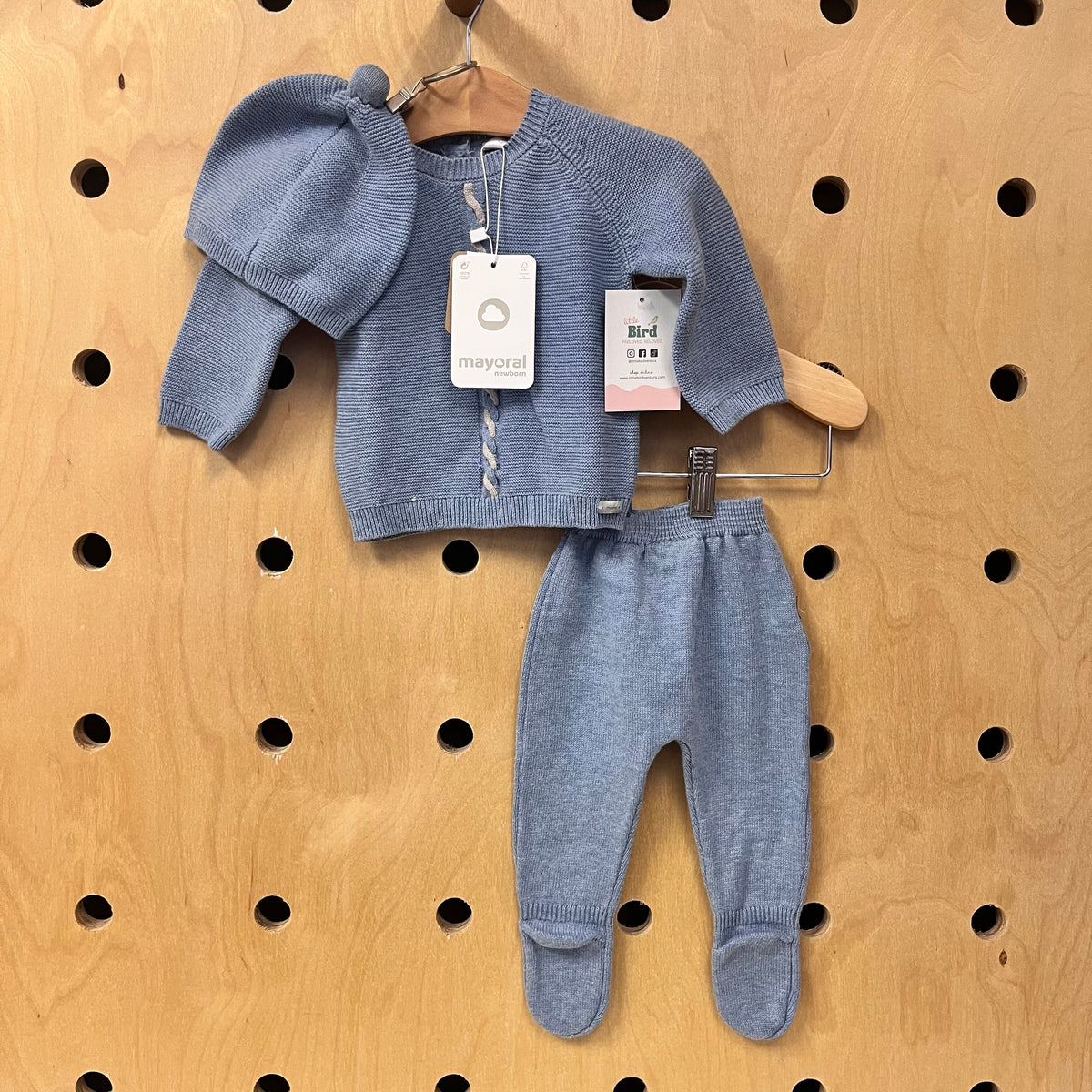 3pc Blue Knit Outfit NEW!