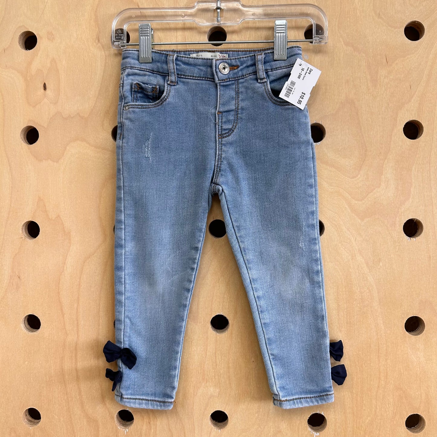 Ankle Bows Denim