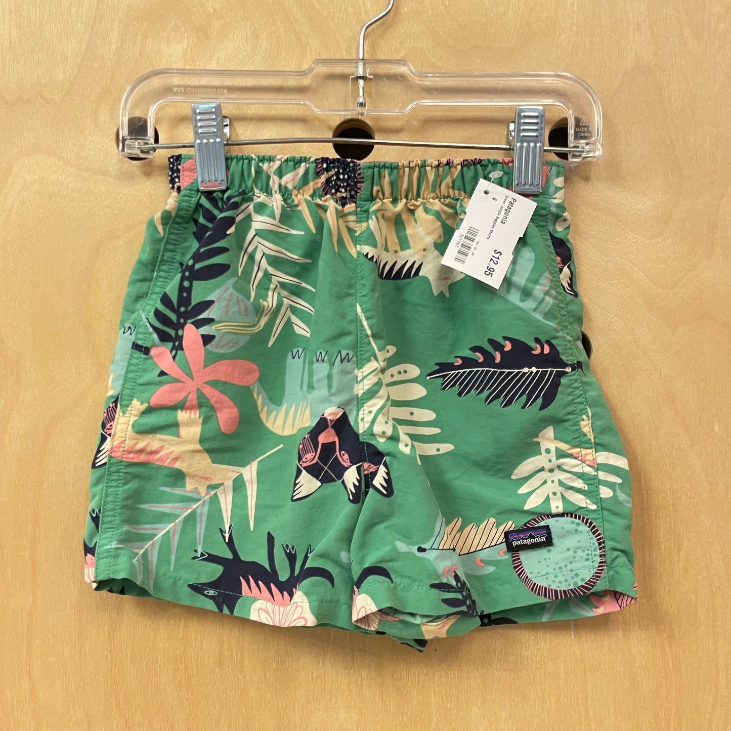 Green Jungle Baggies Shorts