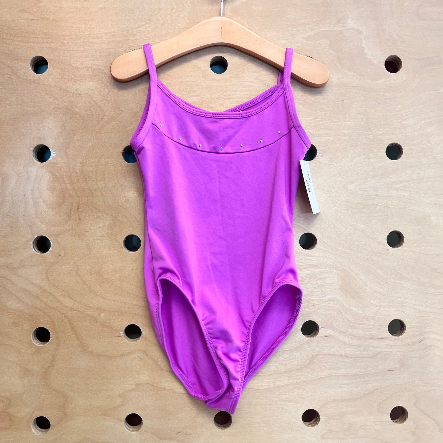 Purple Rhinestone Leotard