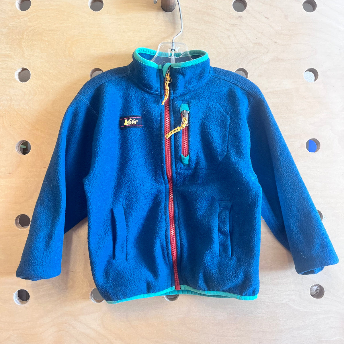 Blue/Orange Fleece Zip Up
