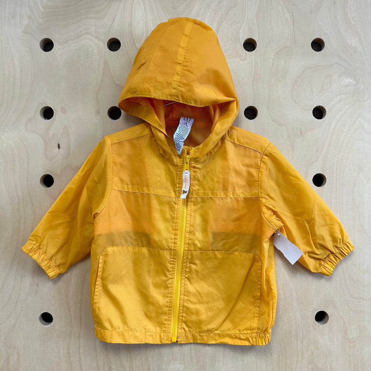 Yellow Nylon Jacket