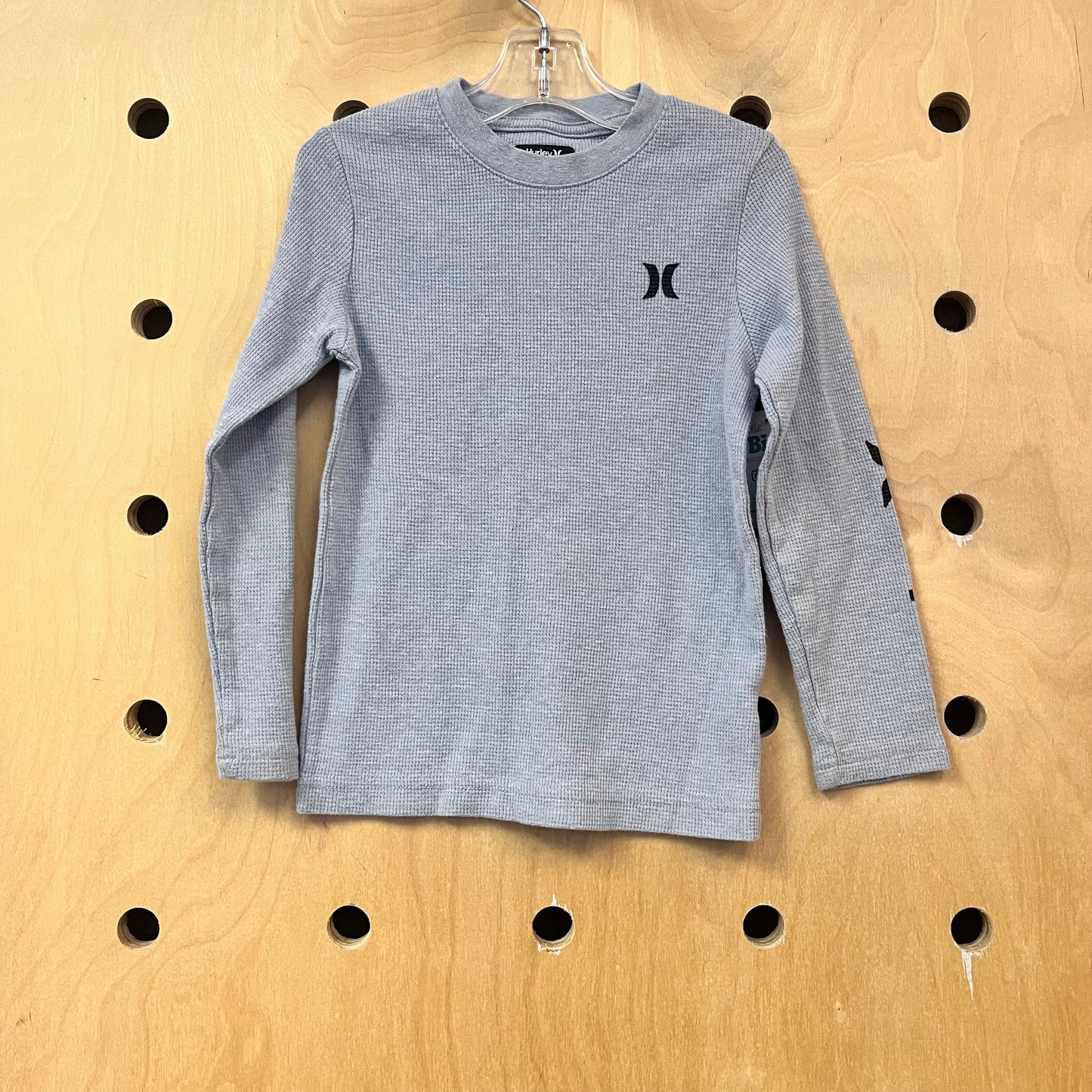 Blue Logo Sleeve Waffle Tee