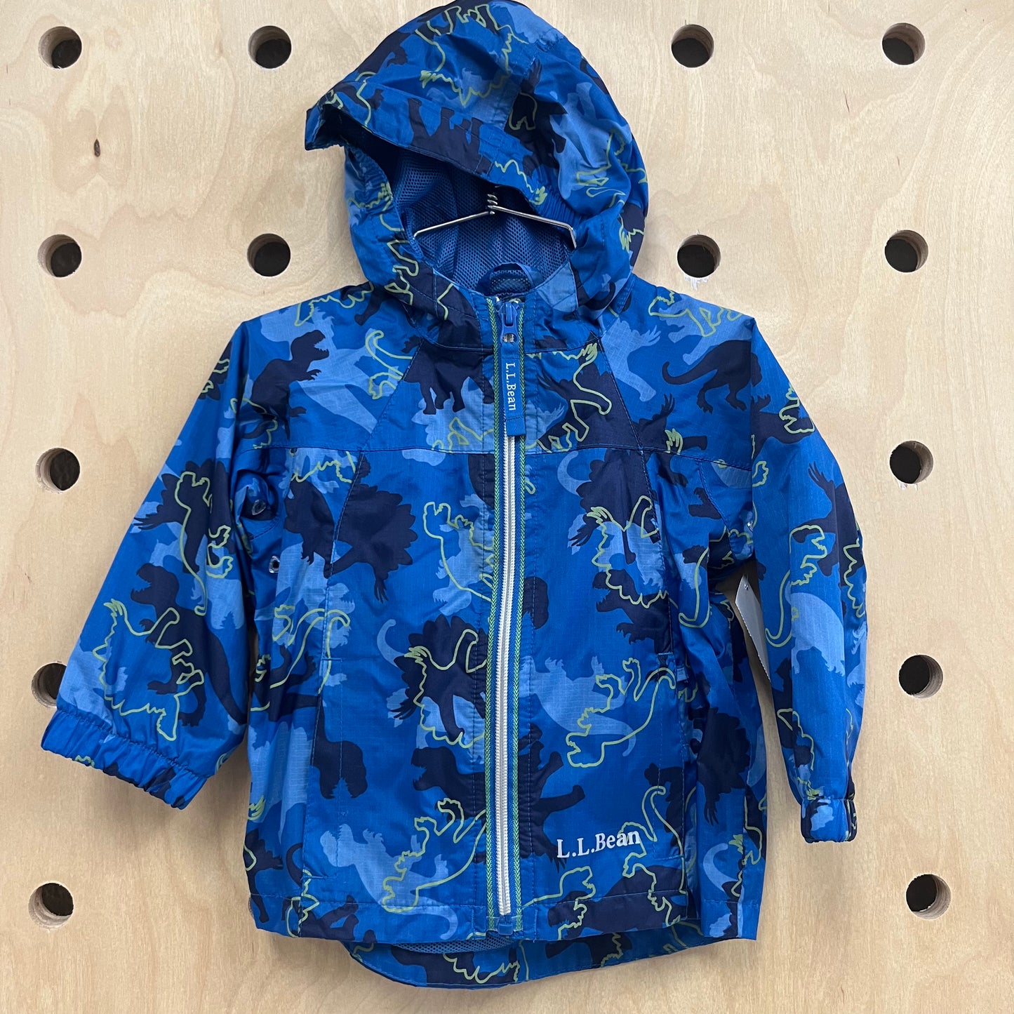 Blue Dino Windbreaker