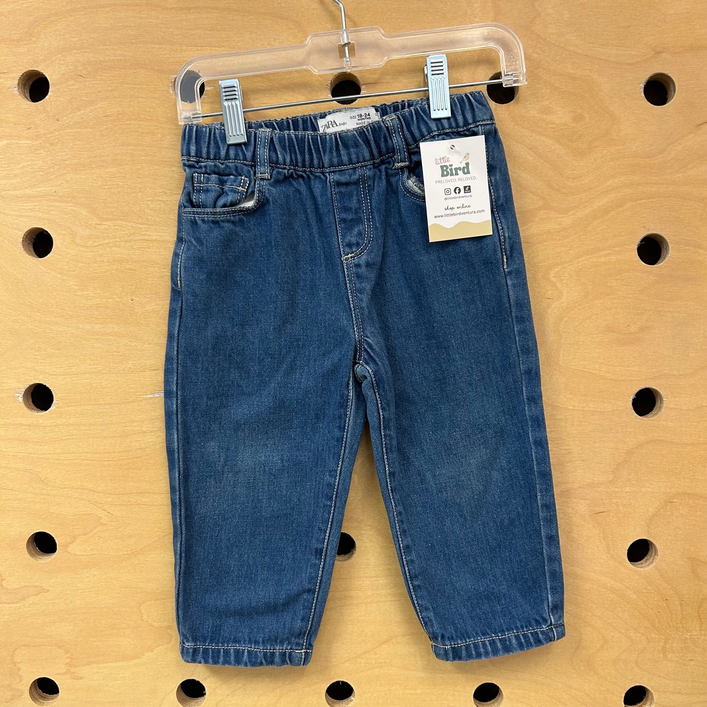 Elastic Waist Denim