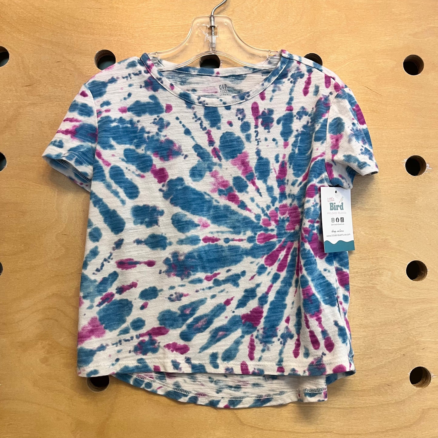 Blue/Purple Tie Dye Tee