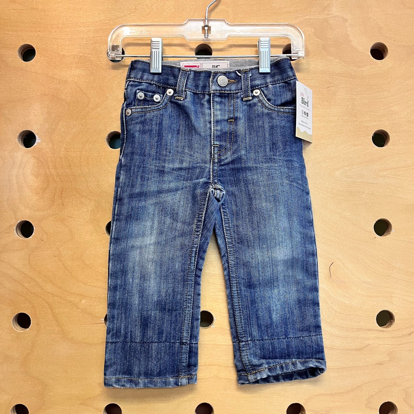Two-Toned Straight Denim