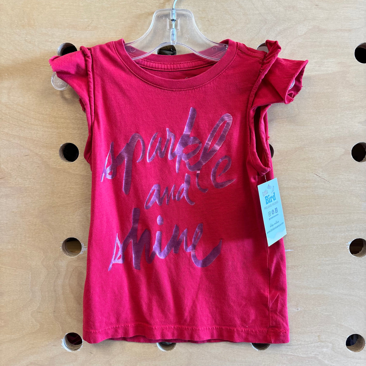 Red Sparkle &Shine Tank