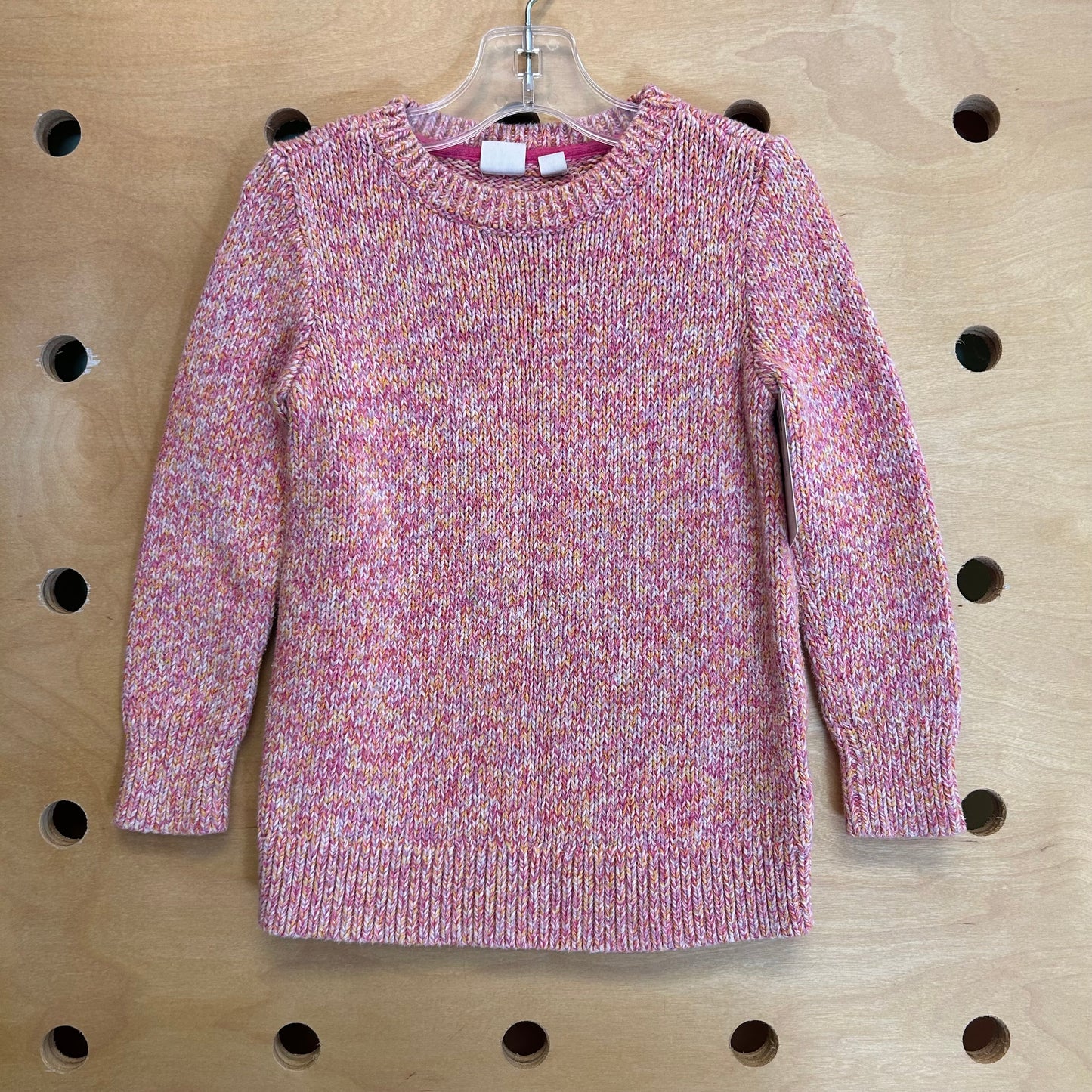 Pink/Yellow Knit Sweater
