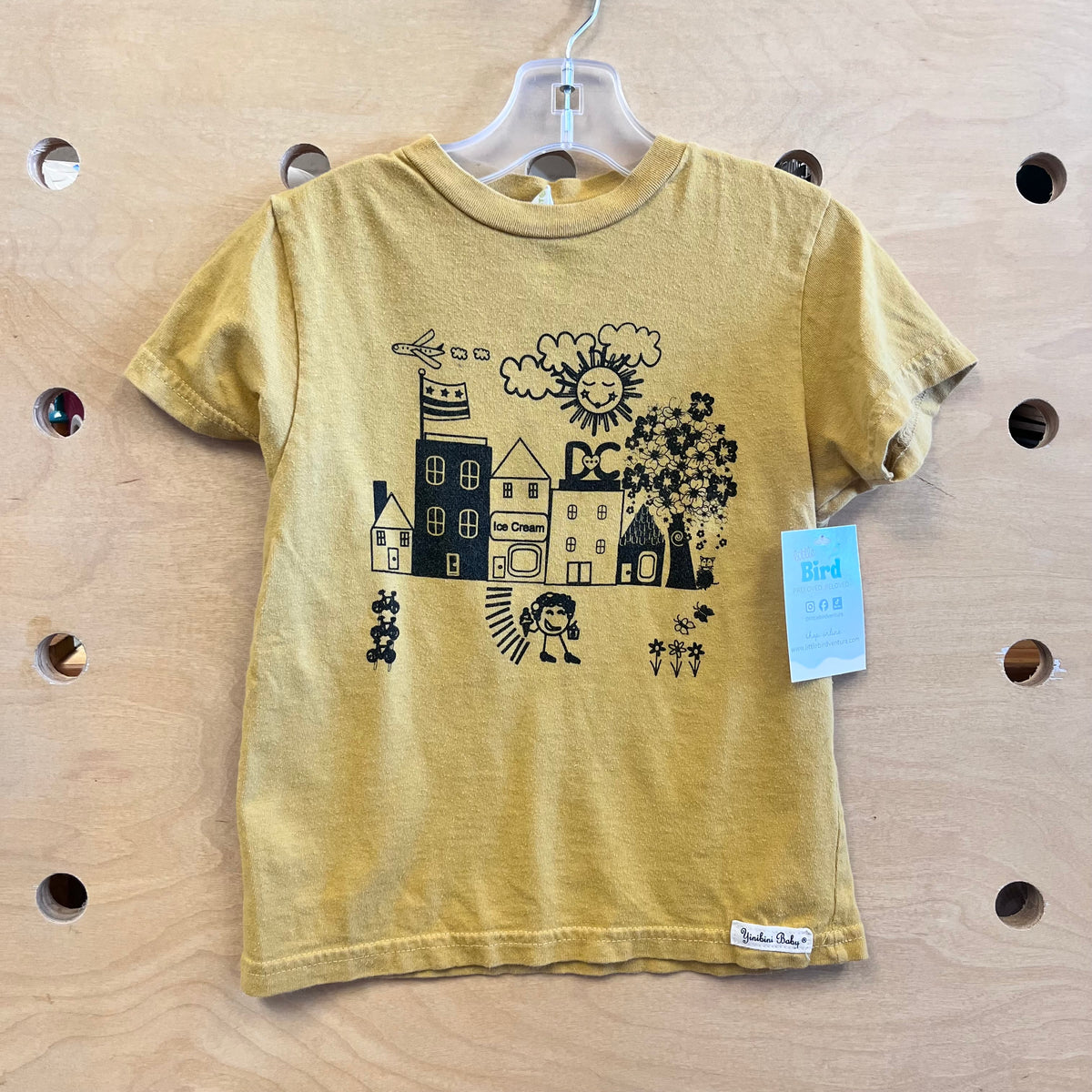 Yellow Ice Cream Town Tee